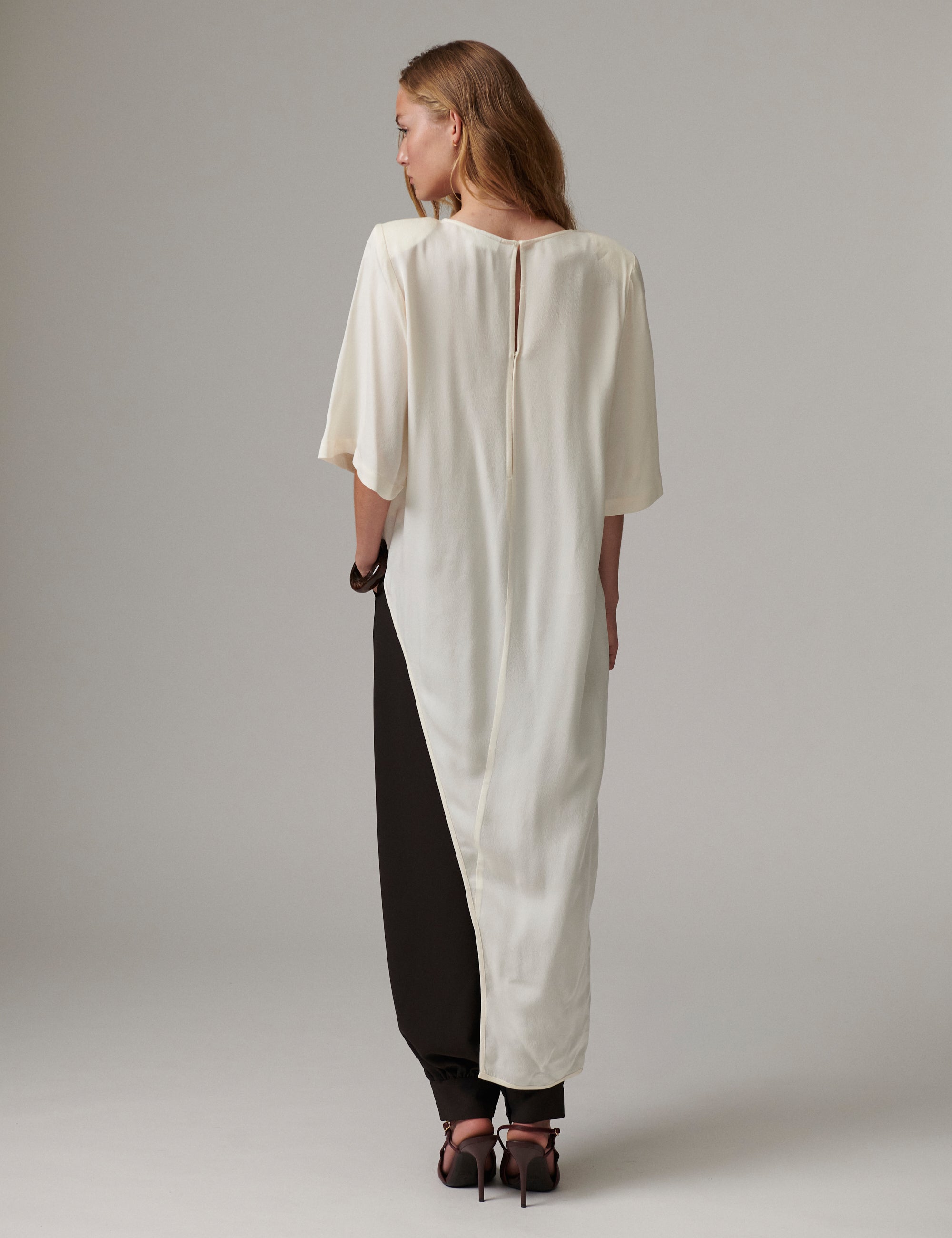 DAY Birger ét Mikkelsen Lolly - Matte Crepe - Bluse Bluse 110605 Jet Stream