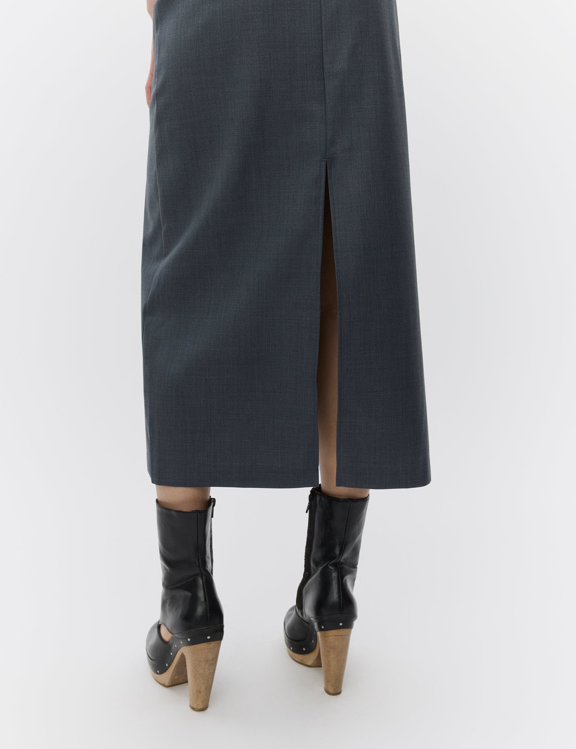 DAY Birger ét Mikkelsen Lorelai - Classic Suiting Skirt 194104 EBONY