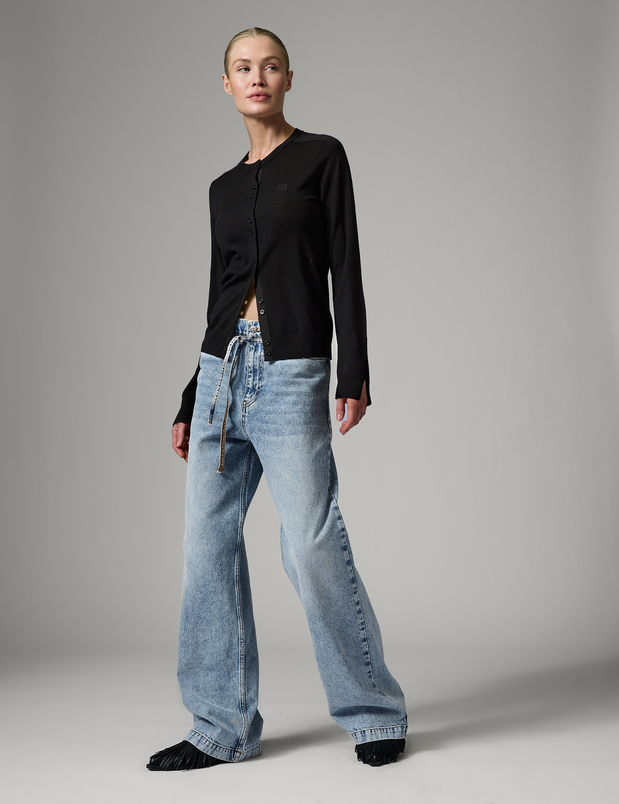 DAY Birger ét Mikkelsen Luna - Daily Elements Cardigan 190303 Black