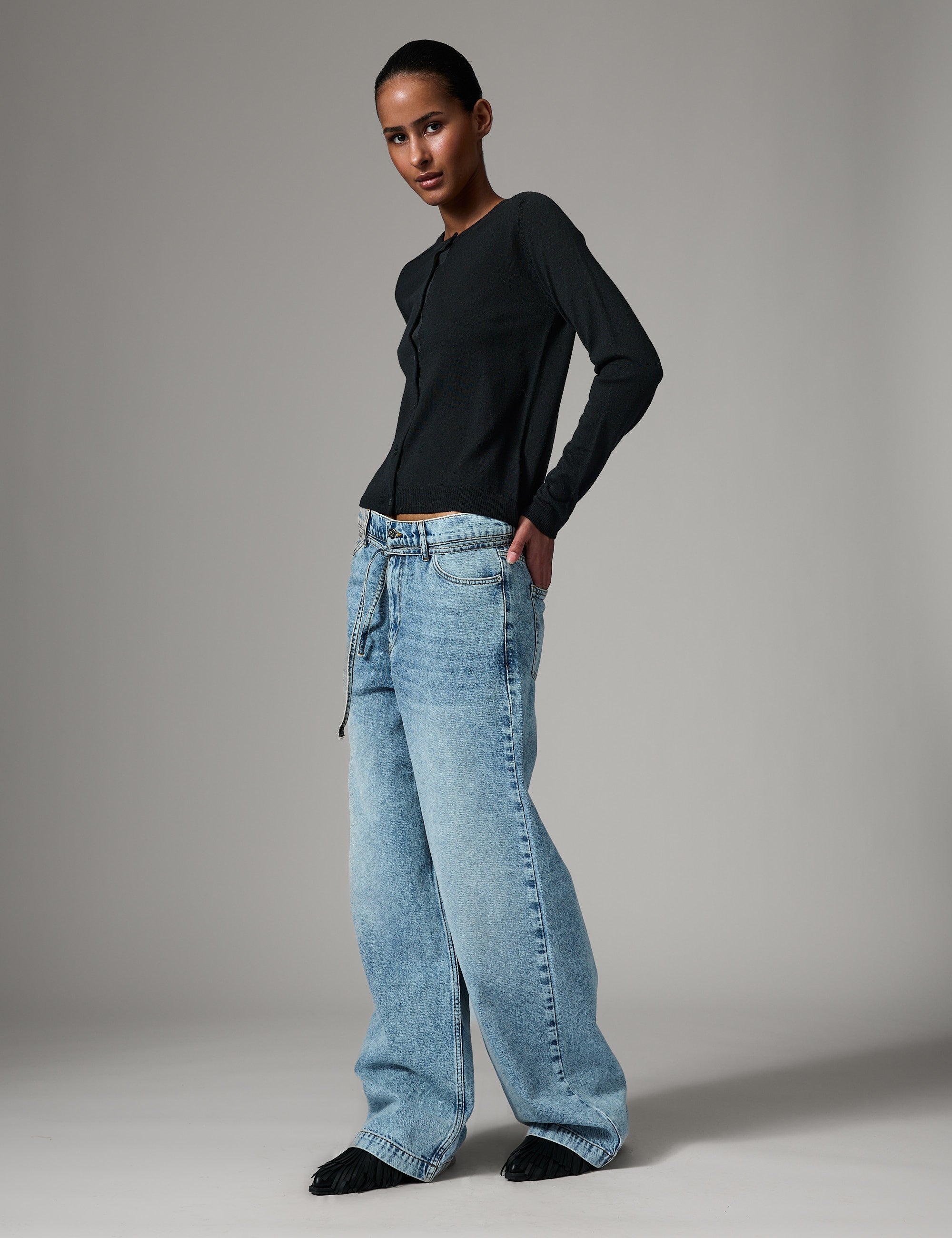 DAY Birger ét Mikkelsen Luna - Daily Elements - Cardigan Cardigan 190303 Black