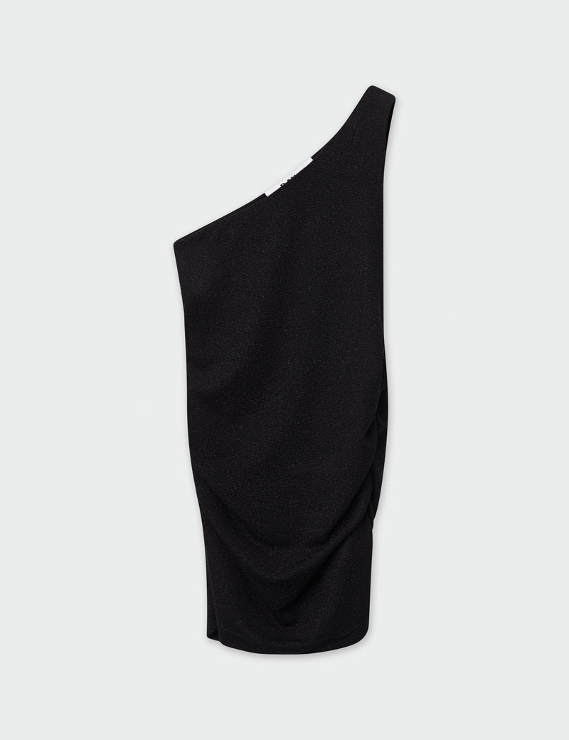 DAY Birger ét Mikkelsen Lyla - Shimmering Day Tops & T-Shirts 190303 BLACK
