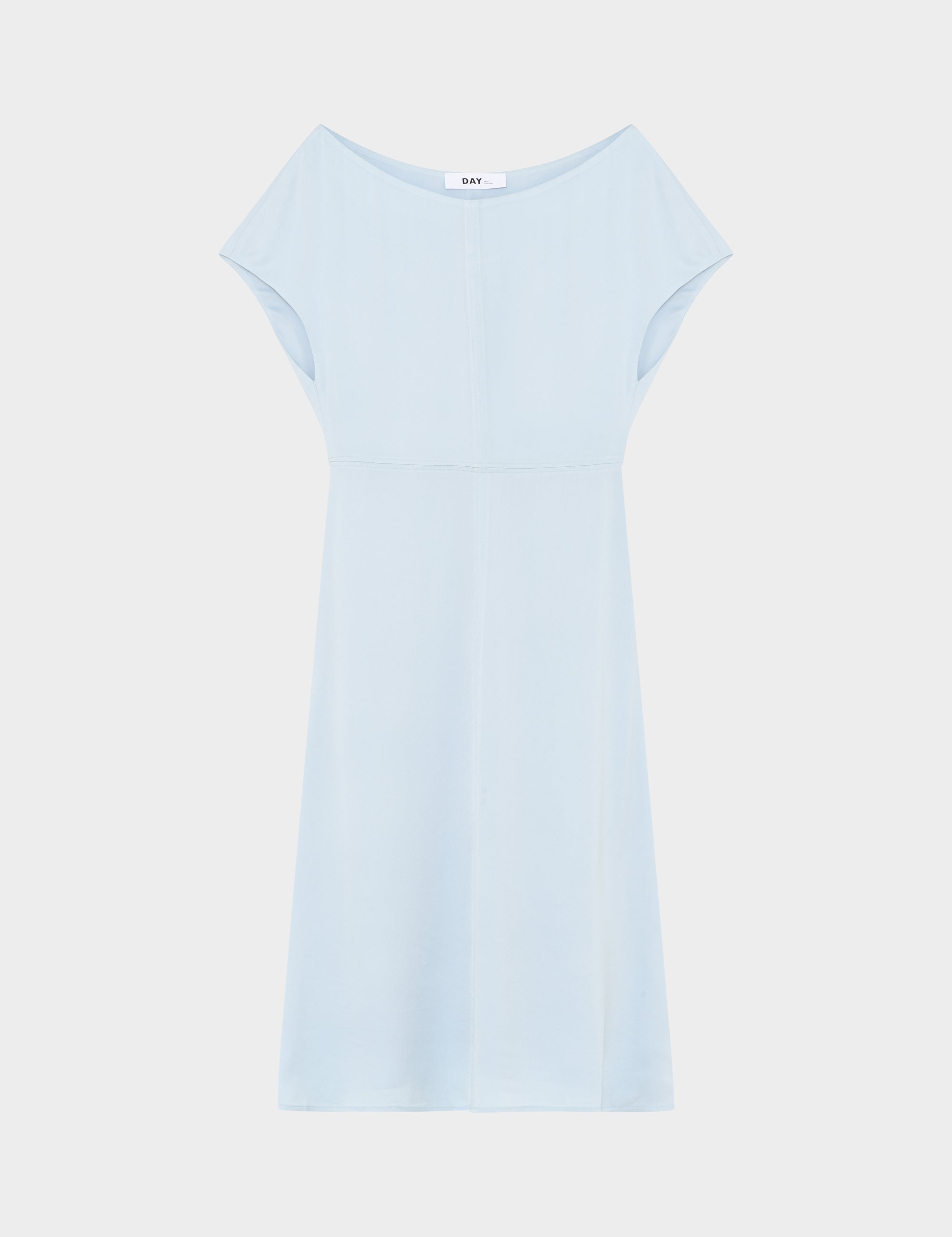 DAY Birger ét Mikkelsen Mara - Matte Crepe Kjole 144115 CASHMERE BLUE