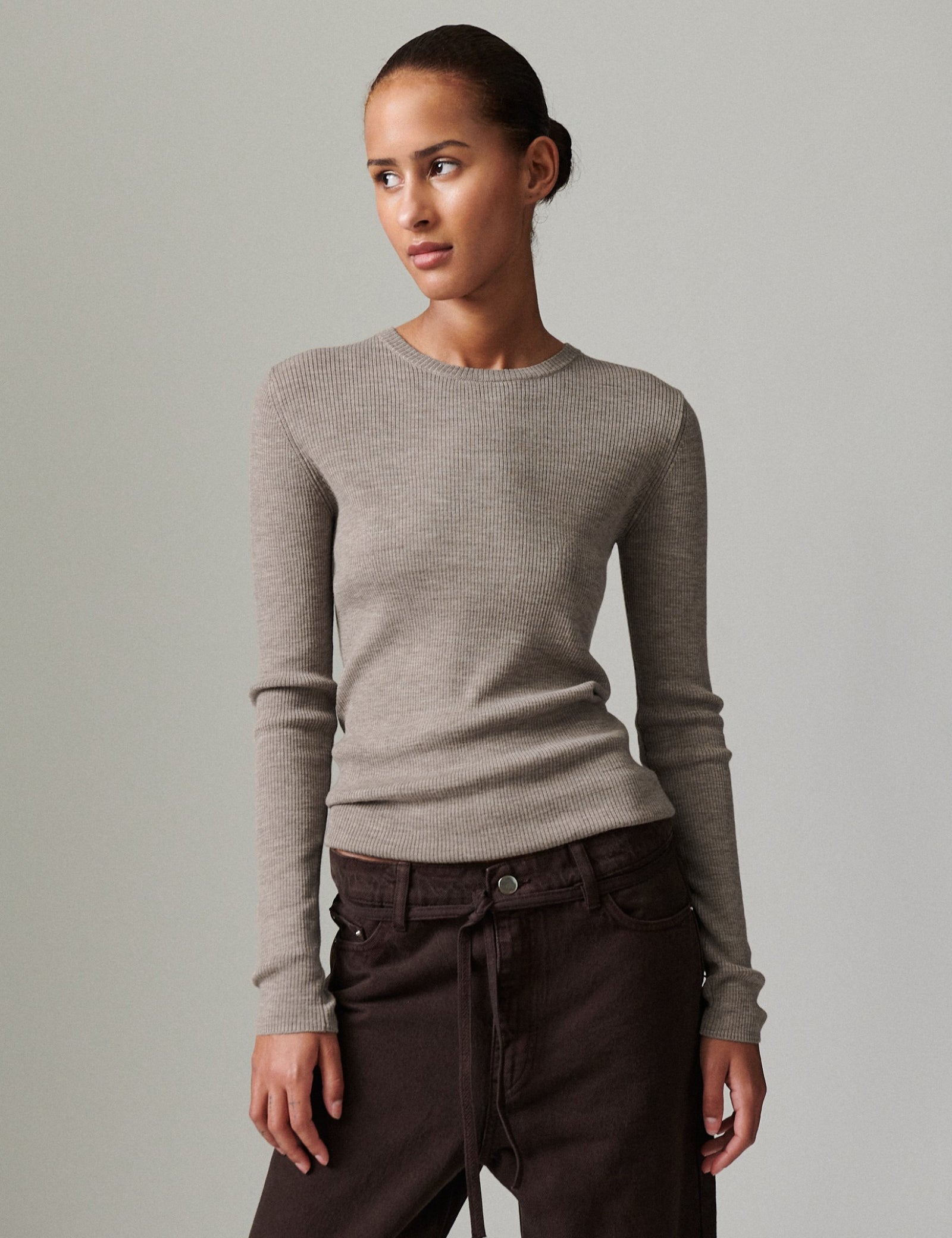 DAY Birger ét Mikkelsen Mariana - Daily Elements Top 500004 LIGHT BEIGEMELANGE