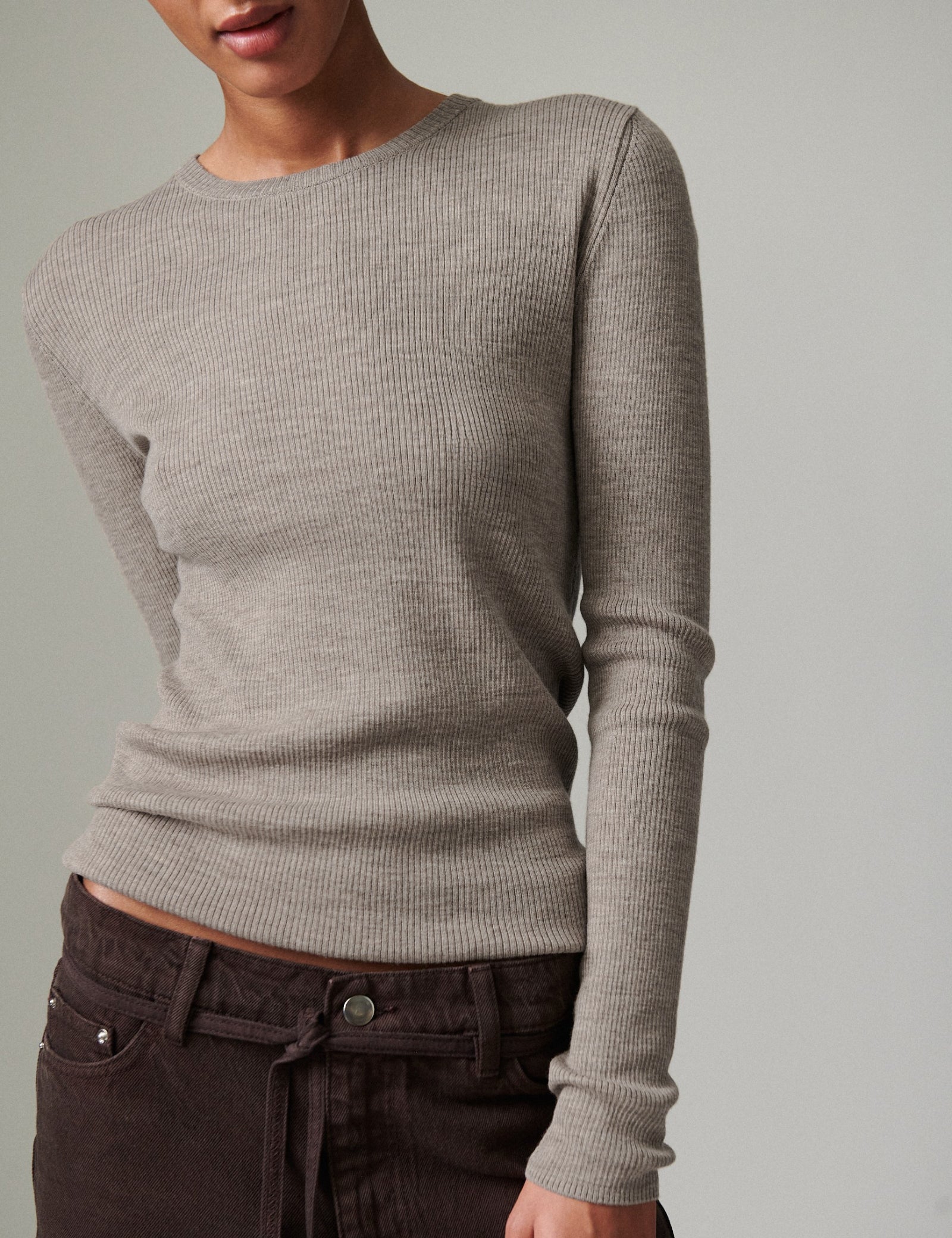 DAY Birger ét Mikkelsen Mariana - Daily Elements Top 500004 LIGHT BEIGEMELANGE