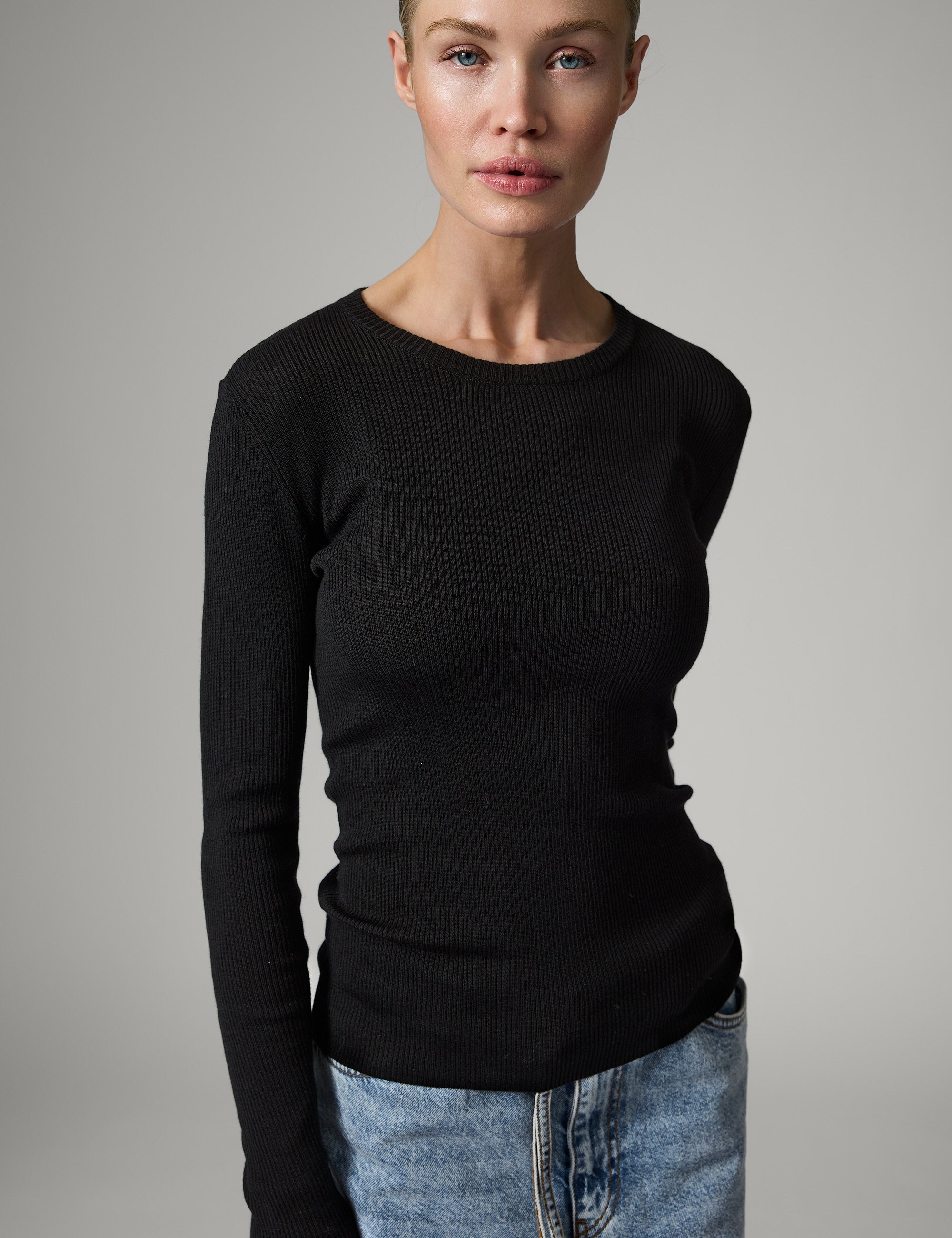 DAY Birger ét Mikkelsen Mariana - Daily Elements Tops & T-Shirts 190303 Black