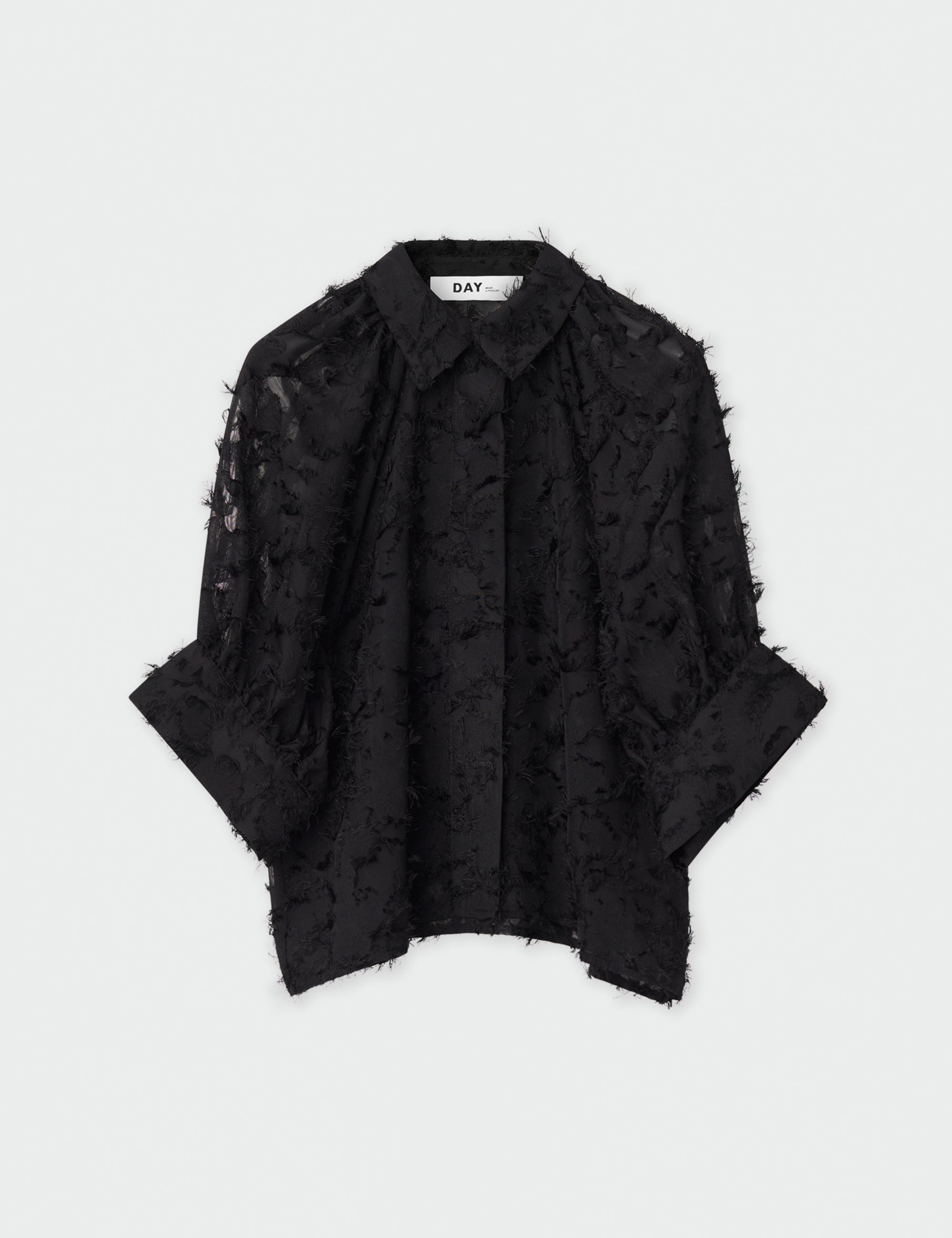 DAY Birger ét Mikkelsen Marienne - Delicate Texture Shirts & Blouses 190303 BLACK