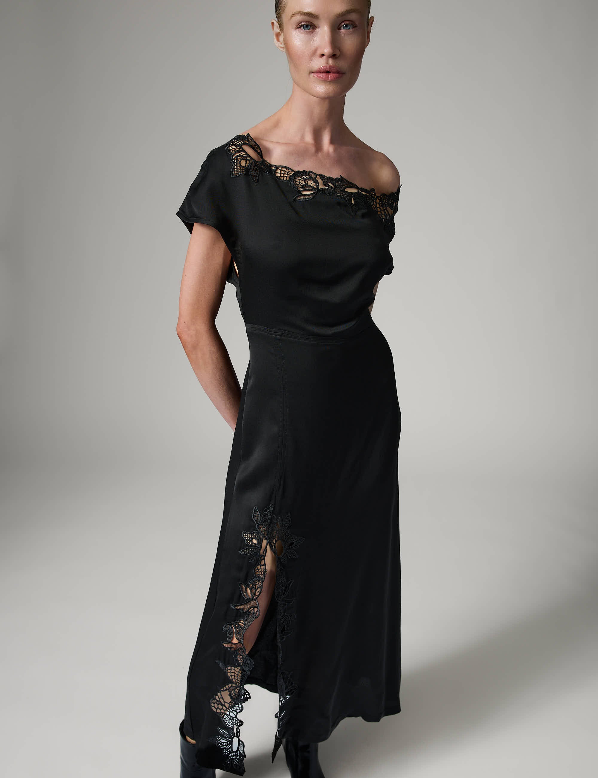 DAY Birger ét Mikkelsen Mary - Matte Crepe - Kjole Kjole 190303 Black