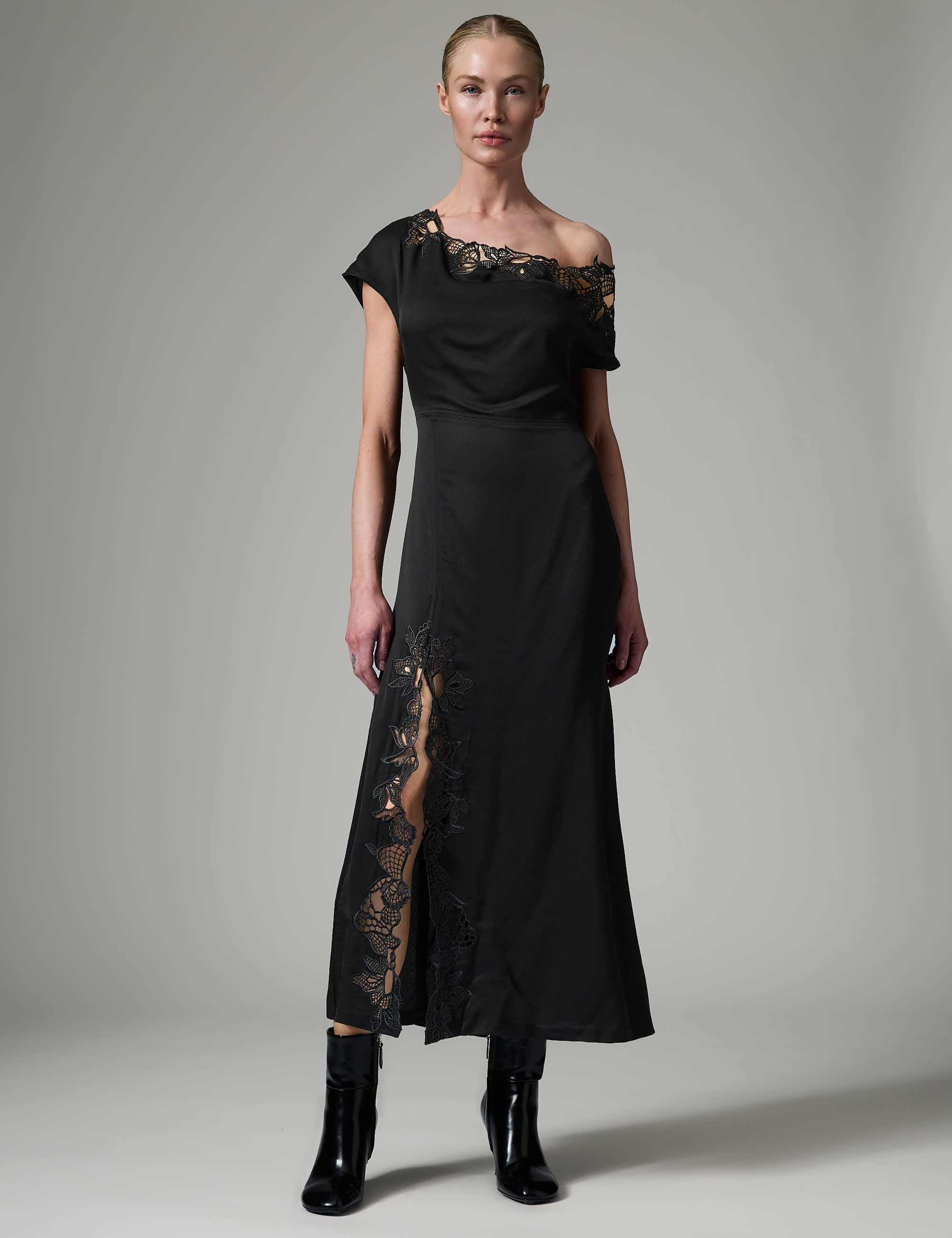 DAY Birger ét Mikkelsen Mary - Matte Crepe - Kjole Kjole 190303 Black
