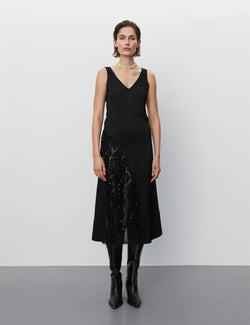DAY Birger ét Mikkelsen Mckenna - Sparkling Texture Dress 190303 BLACK
