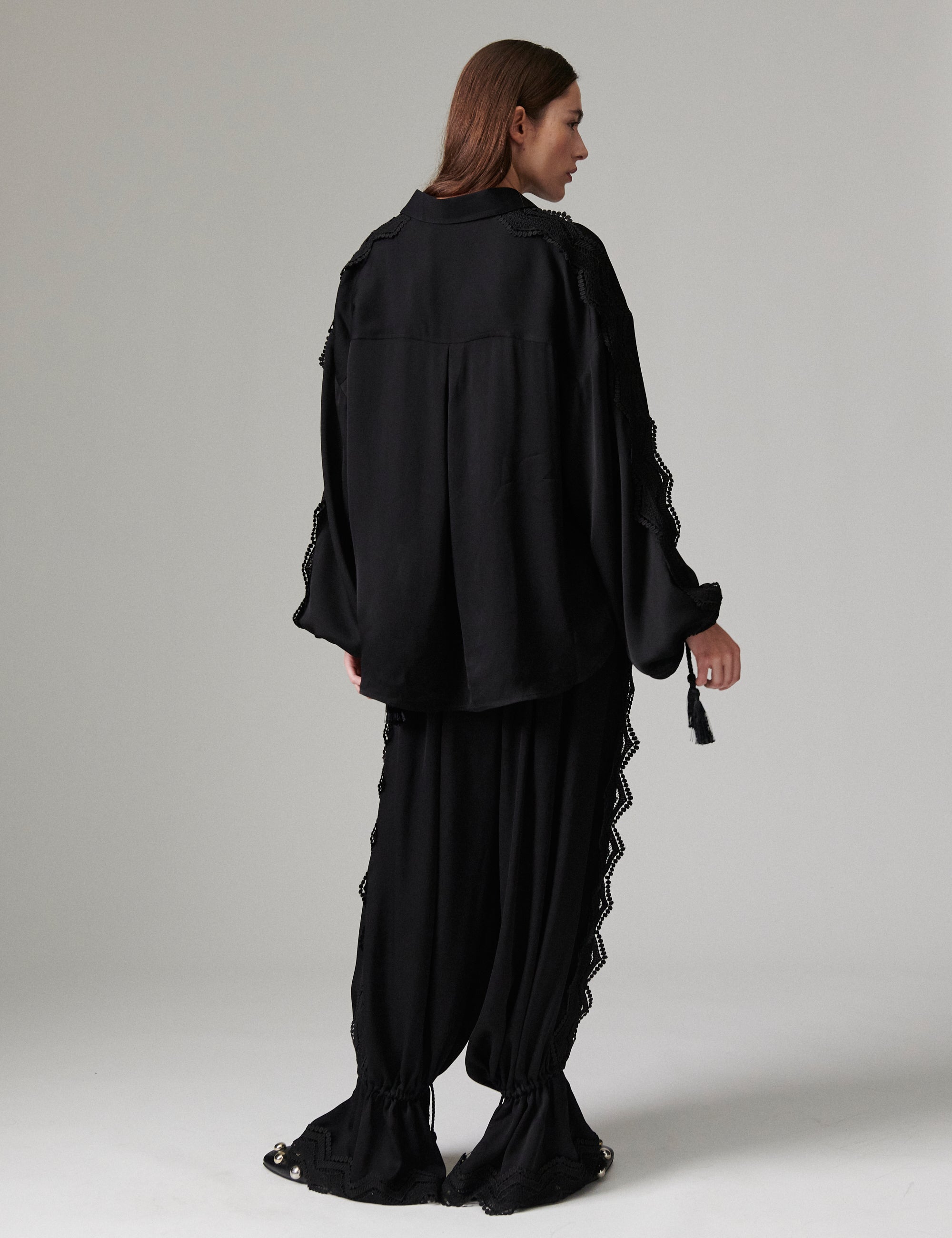 DAY Birger ét Mikkelsen Mikana - Matte Crepe - Bluse Bluse 190303 Black