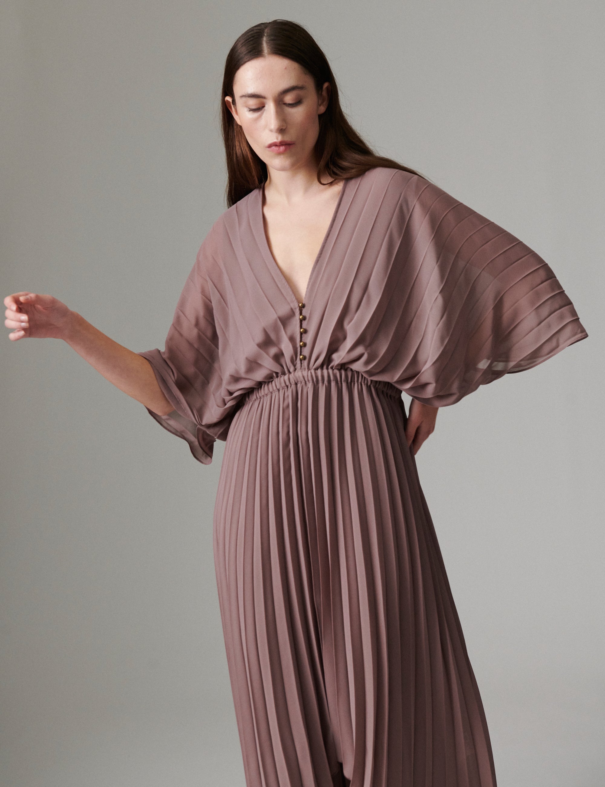 DAY Birger ét Mikkelsen Miru - Day Chiffon - Kjole Kjole 181807 TWILIGHT MAUVE