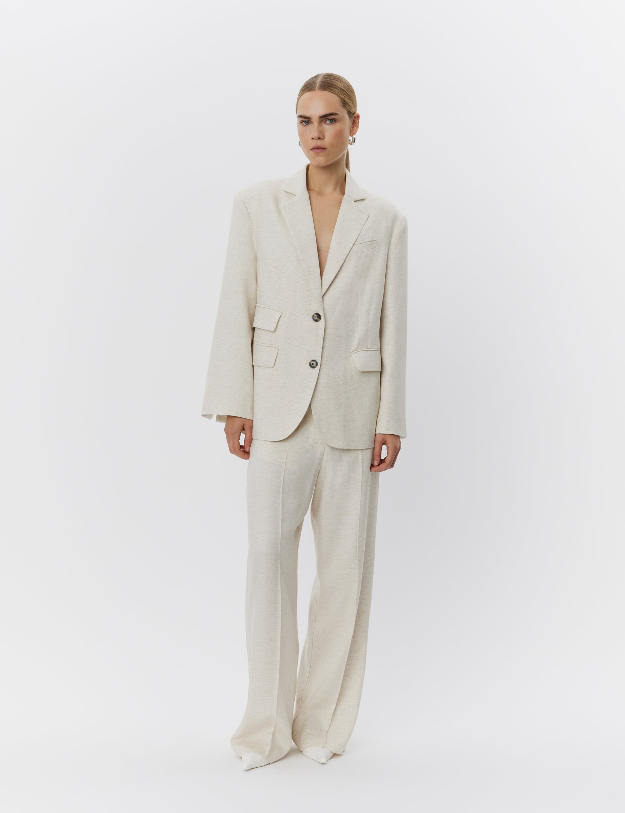 DAY Birger ét Mikkelsen Morse - Summer Tweed Blazer 120110 PISTACHIO SHELL.