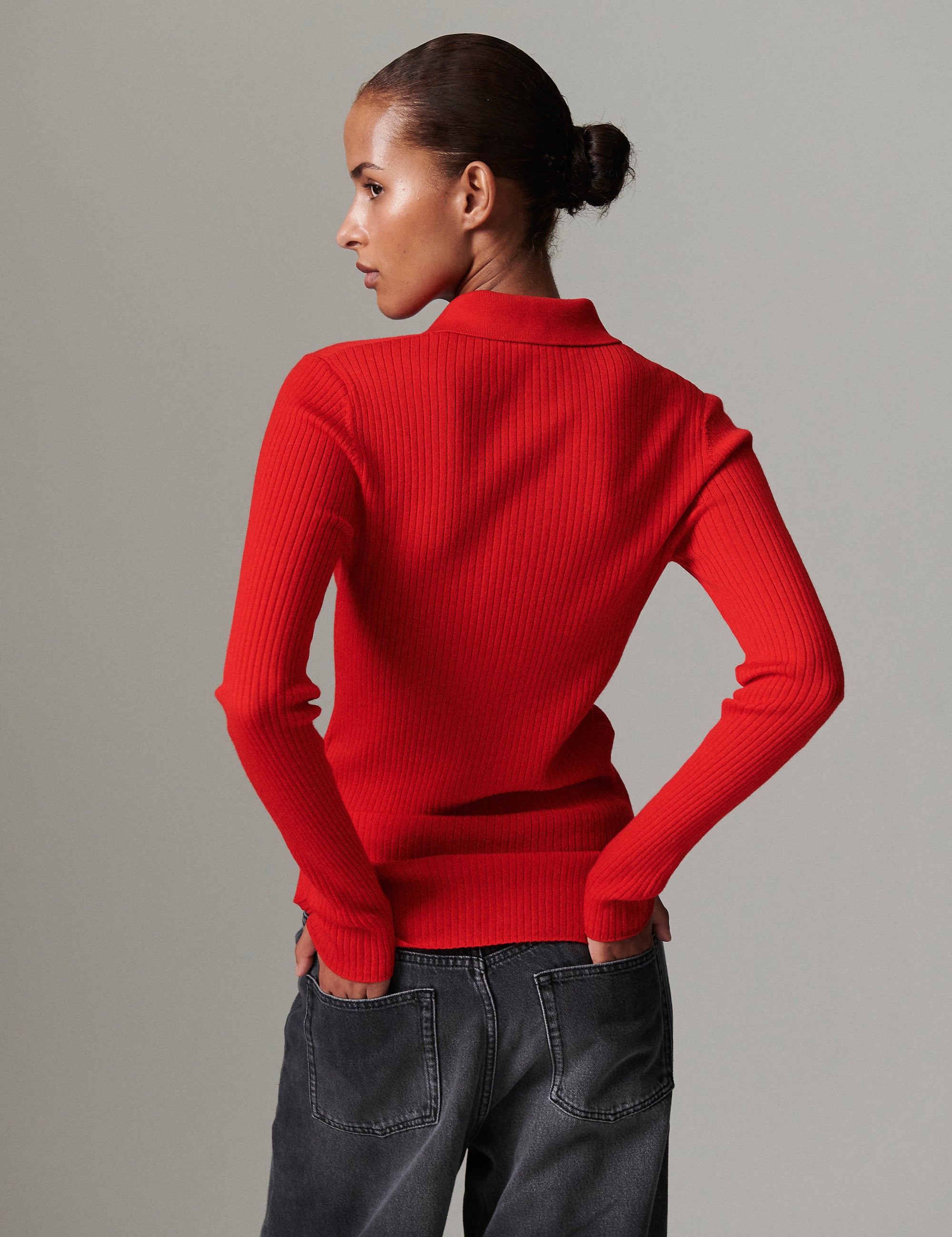 DAY Birger ét Mikkelsen Murphy - Daily elements Sweater 181664 FIERY RED.