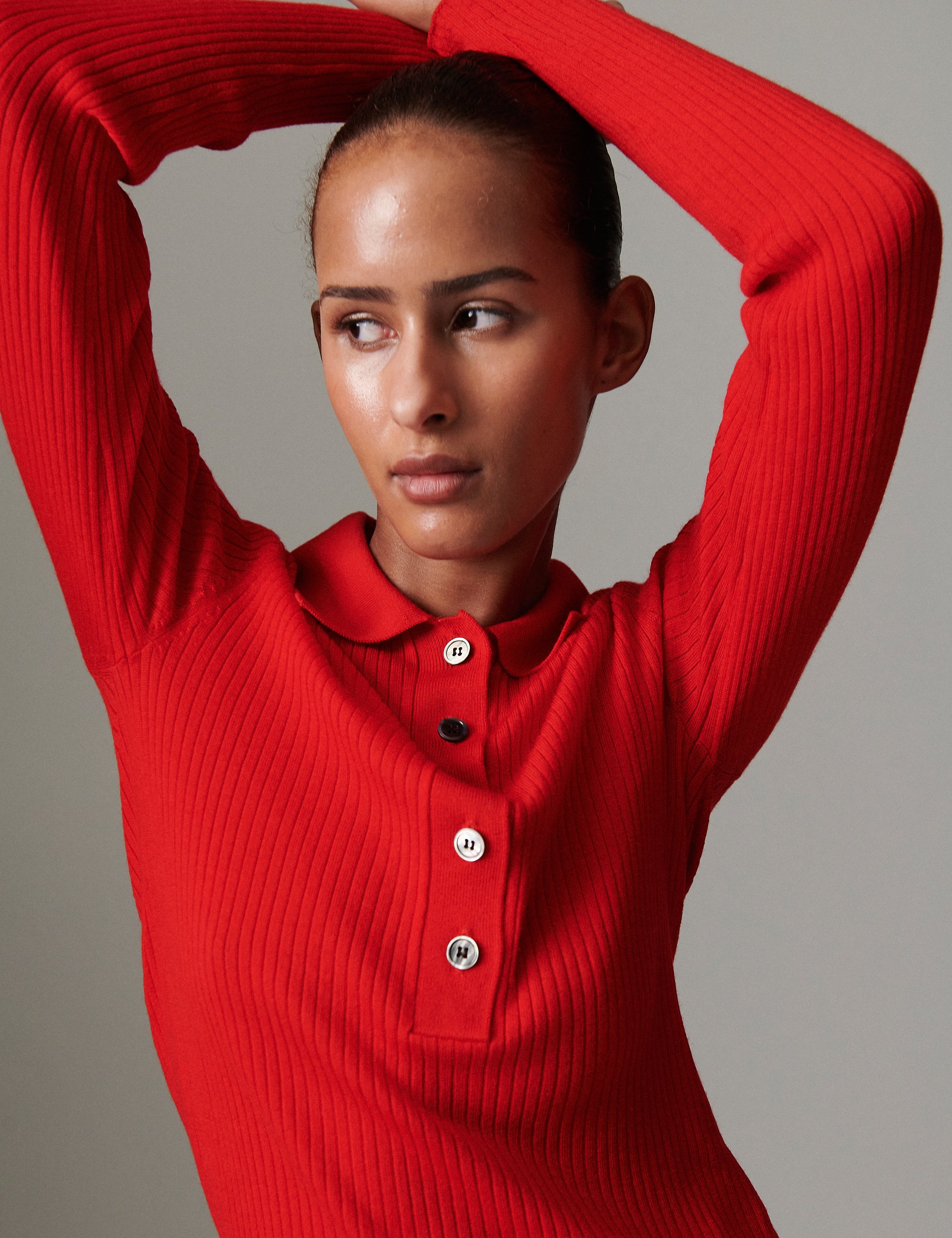 DAY Birger ét Mikkelsen Murphy - Daily elements Sweater 181664 FIERY RED.