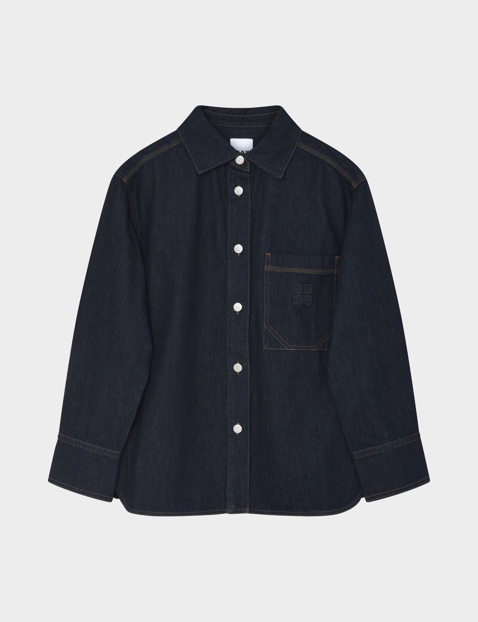 DAY Birger ét Mikkelsen Naika - Relaxed Denim - Skjorte Bluse 193928 BLUE INDIGO