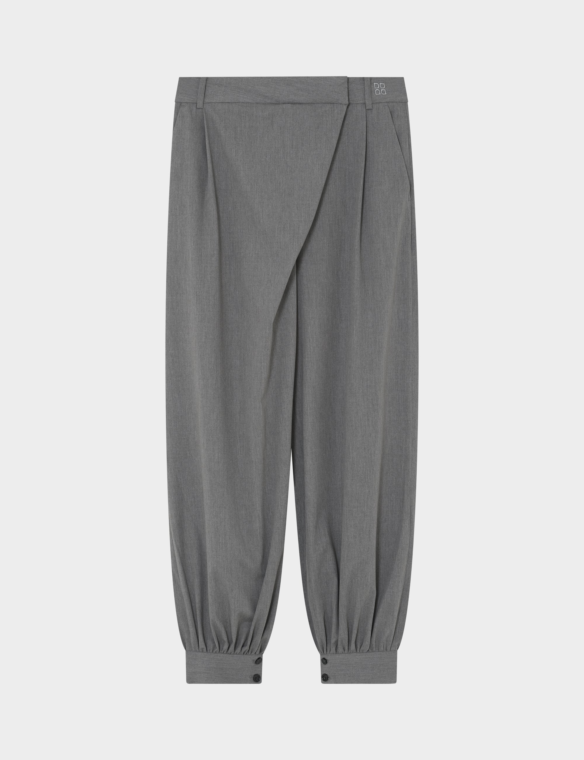 DAY Birger ét Mikkelsen Nila - Classic Gab Bukser 500006 Medium Grey Melange