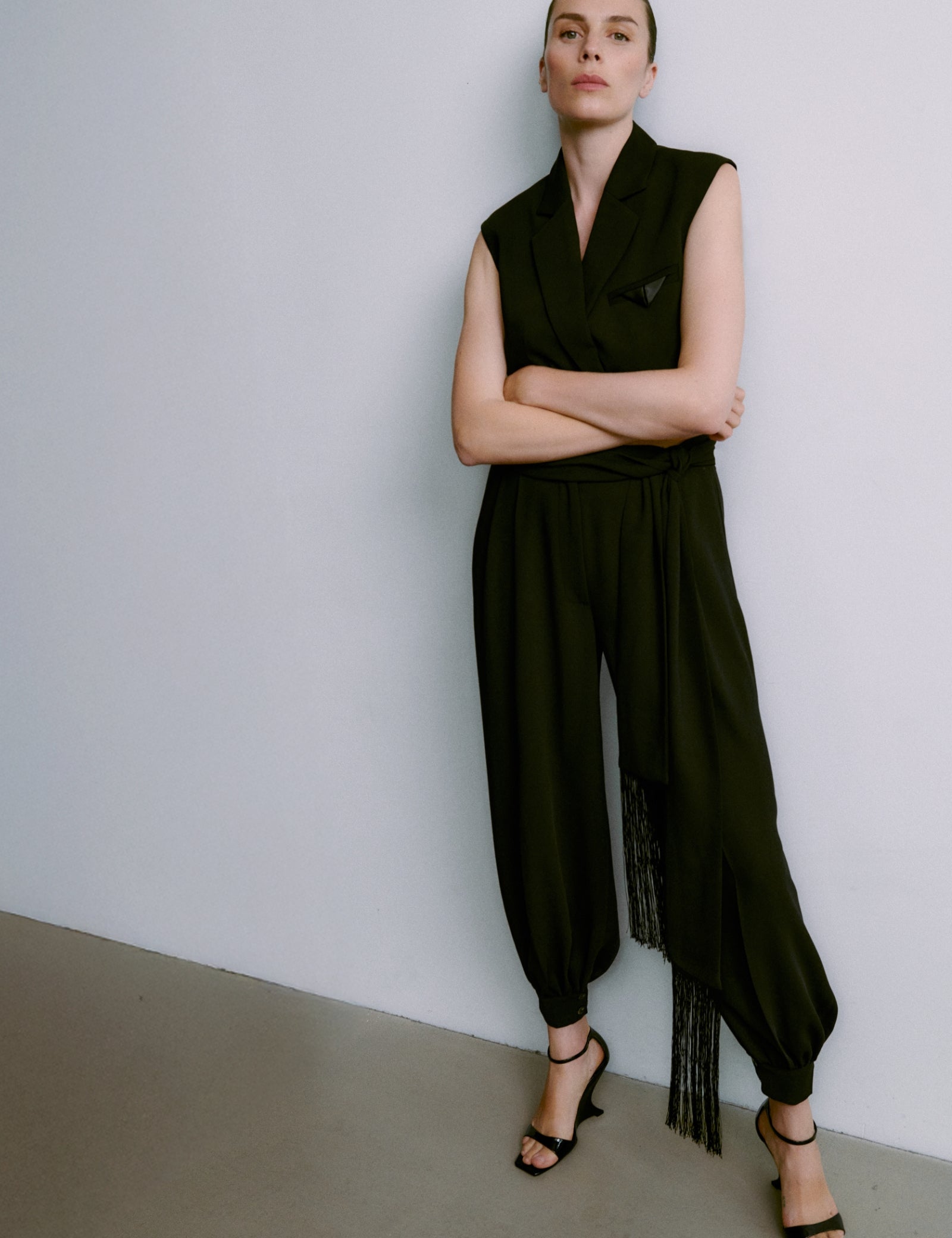 DAY Birger ét Mikkelsen Oda - Classic Gabardine Pants 190303 BLACK