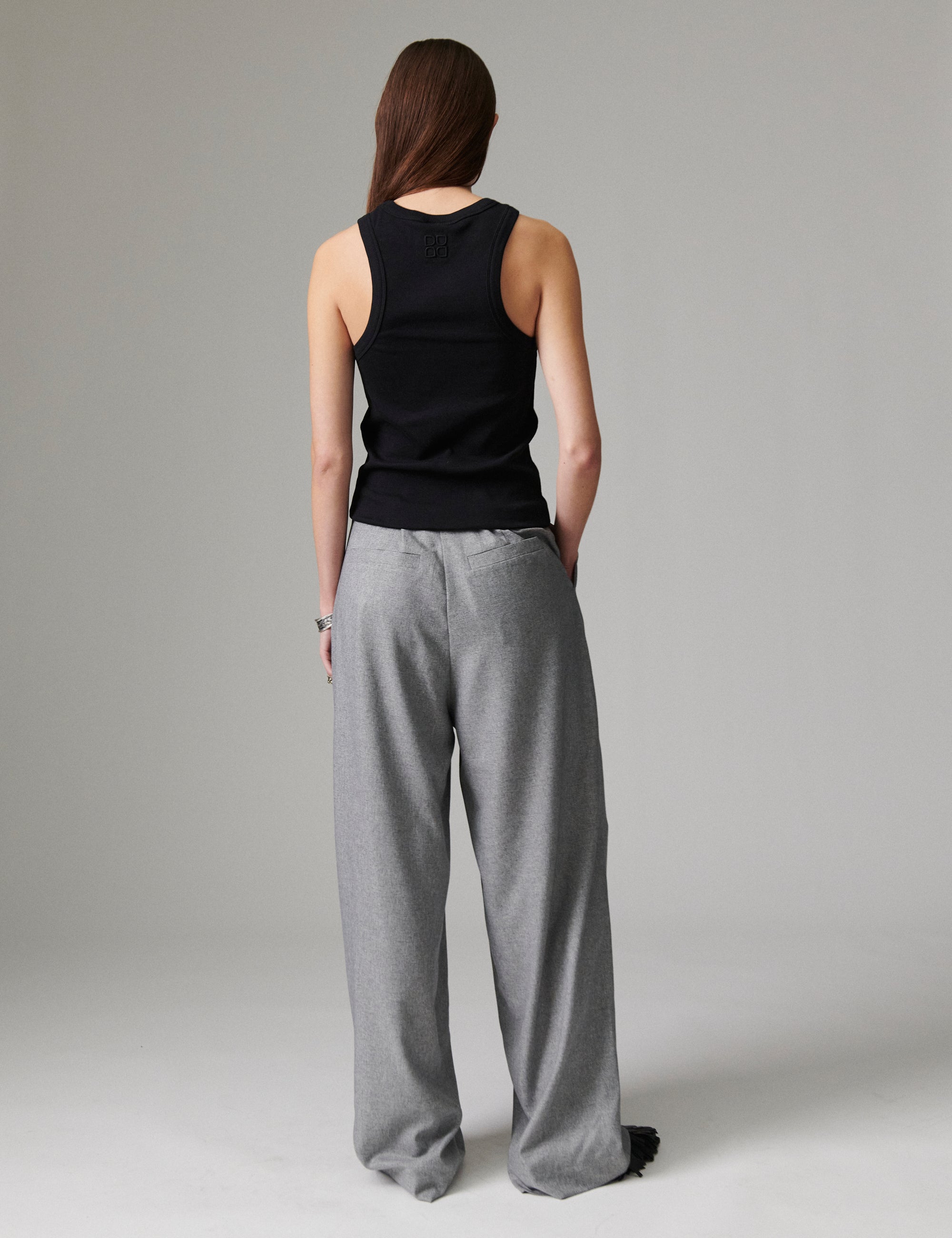DAY Birger ét Mikkelsen Onyx - Corporate Day - Bukser Bukser 500006 Medium Grey Melange