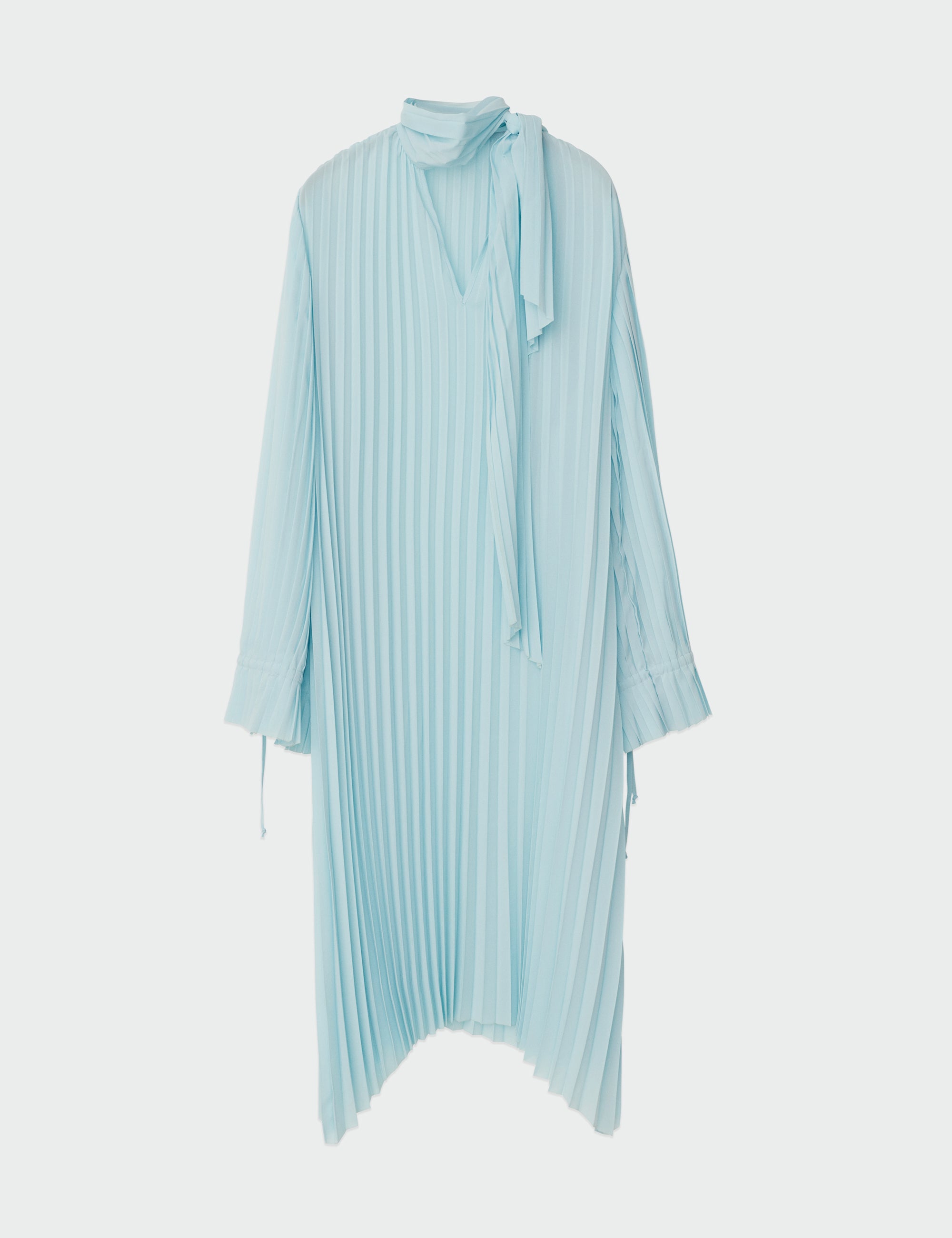 DAY Birger ét Mikkelsen Oscar - Solid Plissé Dress 134409 BLUE GLOW