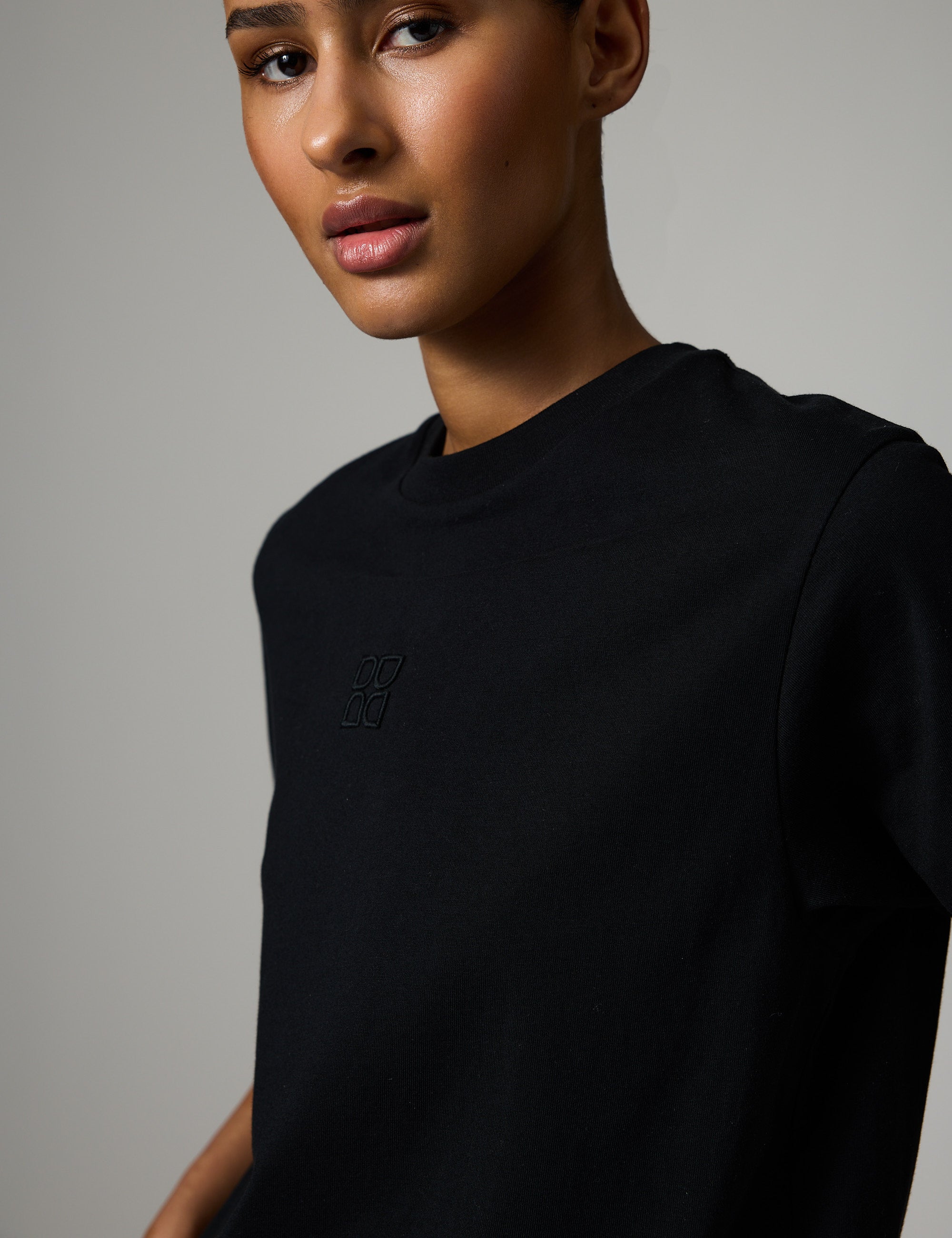 DAY Birger ét Mikkelsen Parry - Heavy Jersey T-shirt 190303 Black