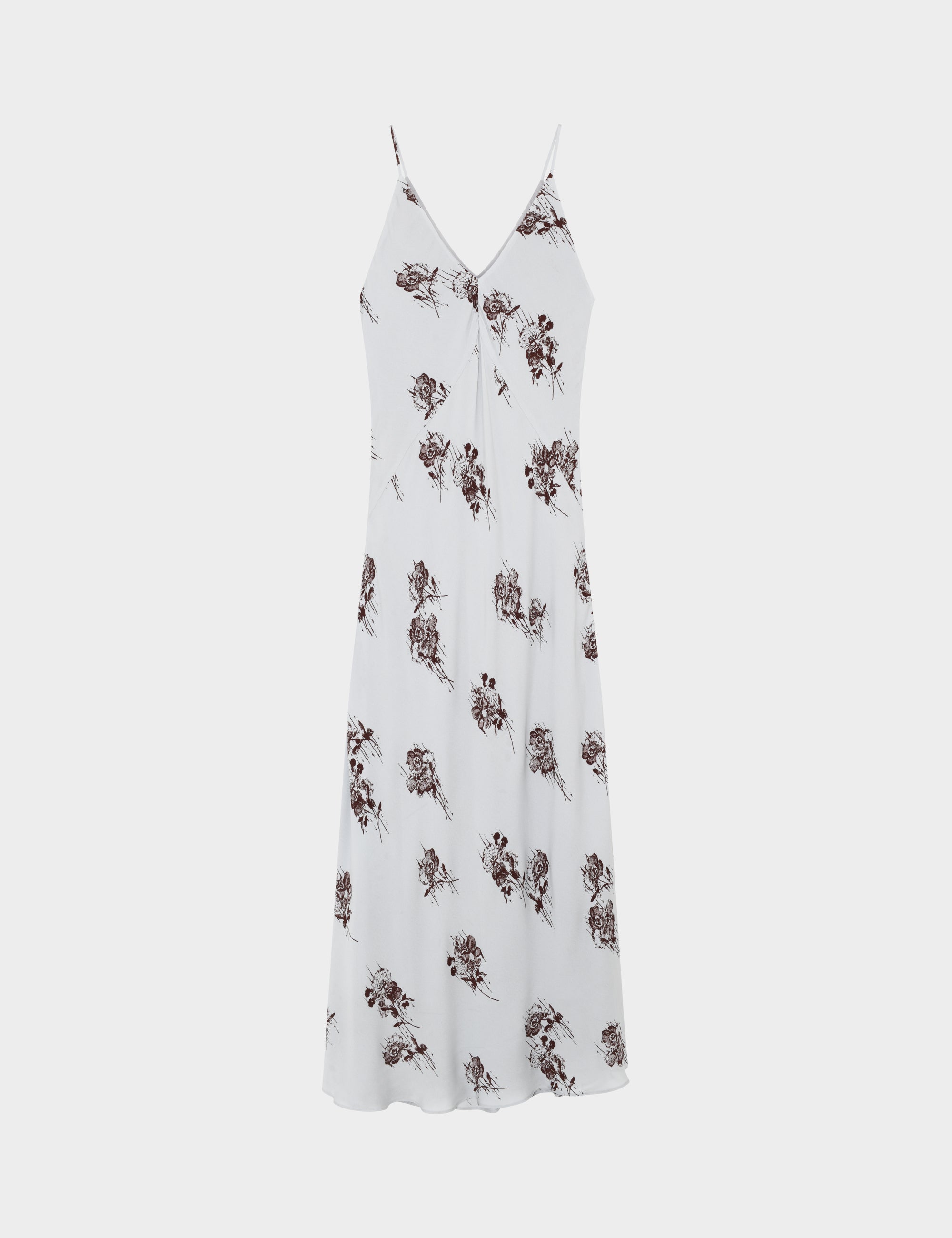DAY Birger ét Mikkelsen Peach - Pearl Falling FLowers Dress 500153 PEARL FALLING FLOWER
