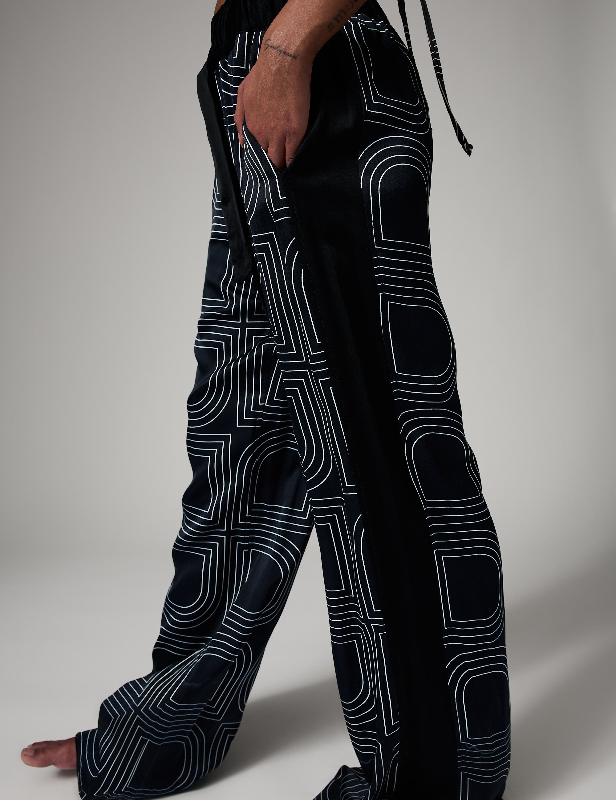 DAY Birger ét Mikkelsen Posey- Fluid Viscose Bukser 190303 Black