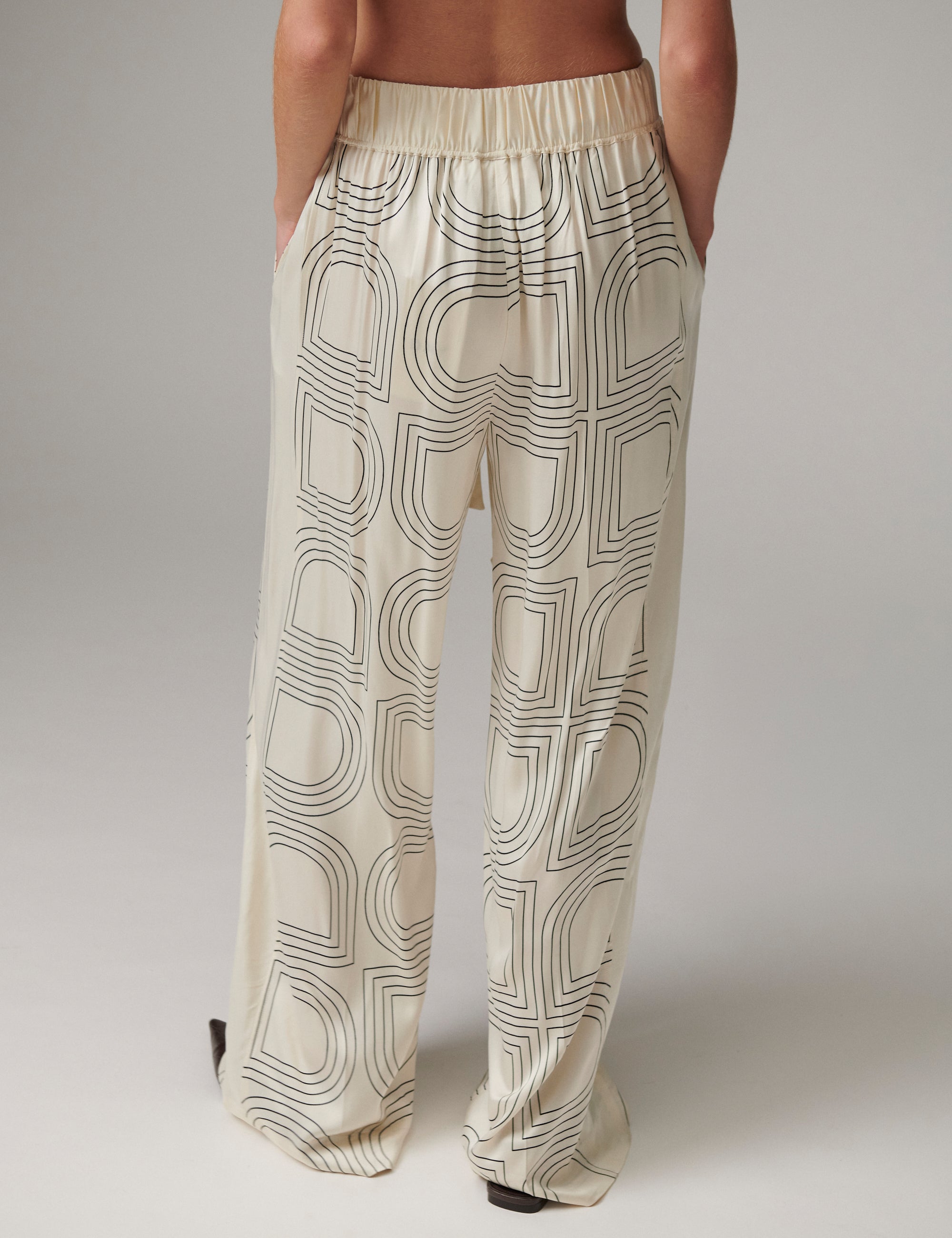 DAY Birger ét Mikkelsen Posey- Fluid Viscose - Bukser Bukser 110605 Jet Stream