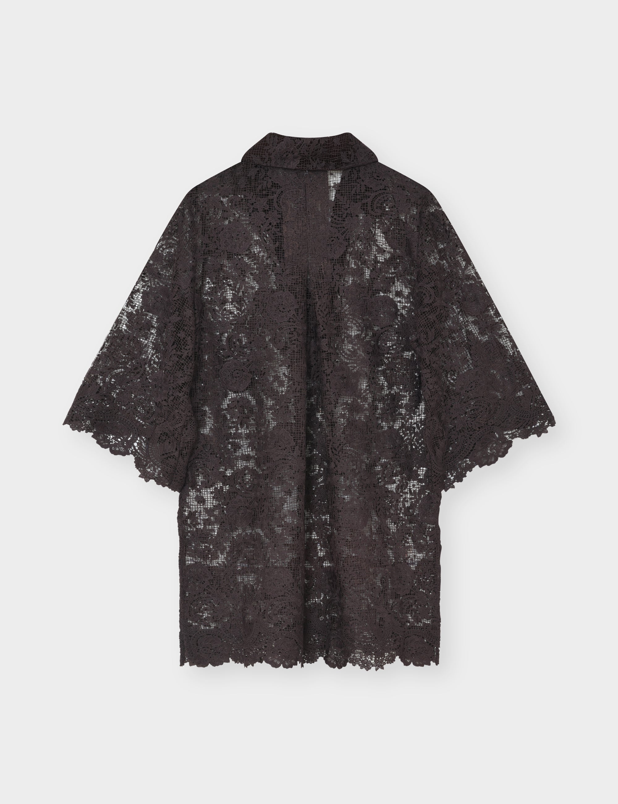 DAY Birger ét Mikkelsen Prima - Day Crochet - Tunic Tunika 190915 Coffee Bean