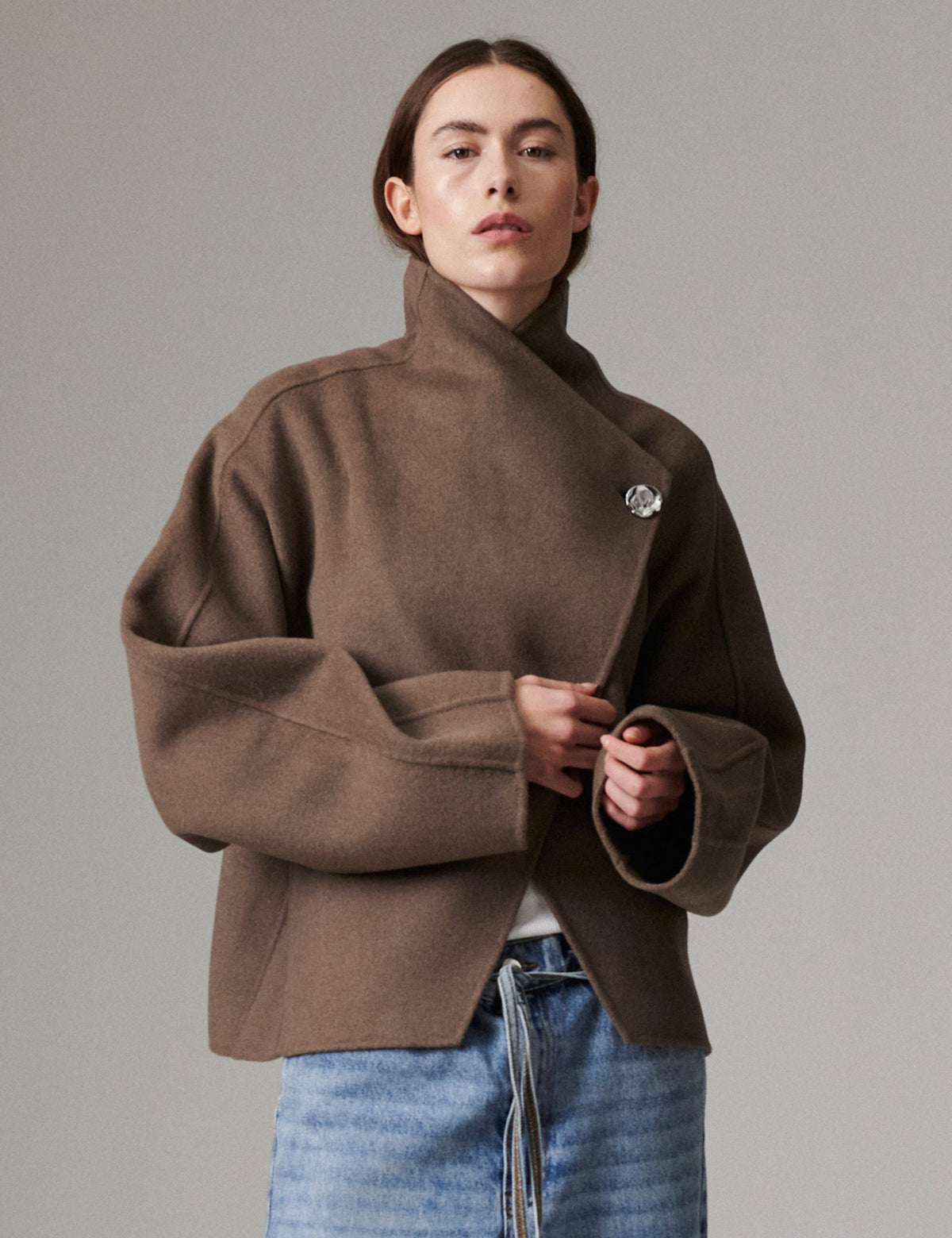 DAY Birger ét Mikkelsen Ramsey - Double Faced Wool - Jakke Jakke 181112 Walnut
