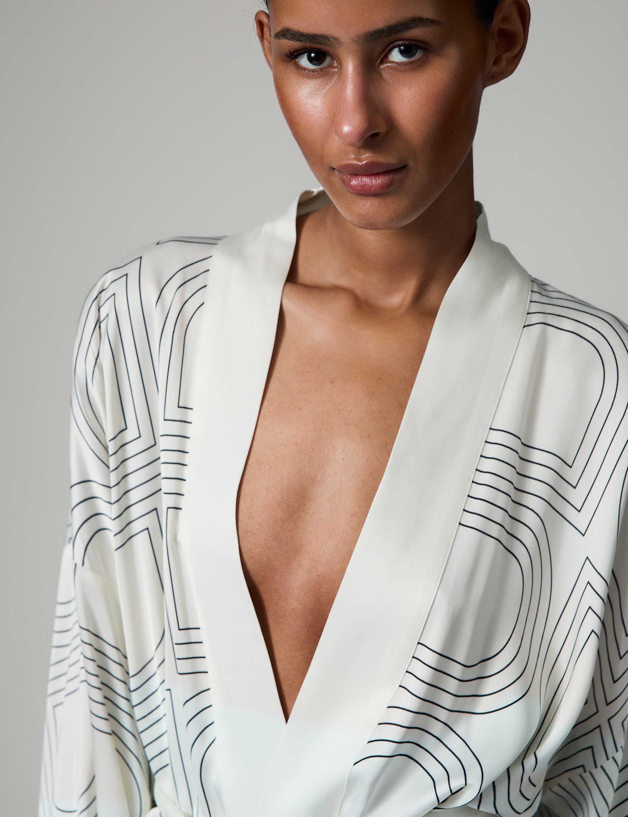 DAY Birger ét Mikkelsen Rani- Fluid Viscose Tunika 110605 Jet Stream
