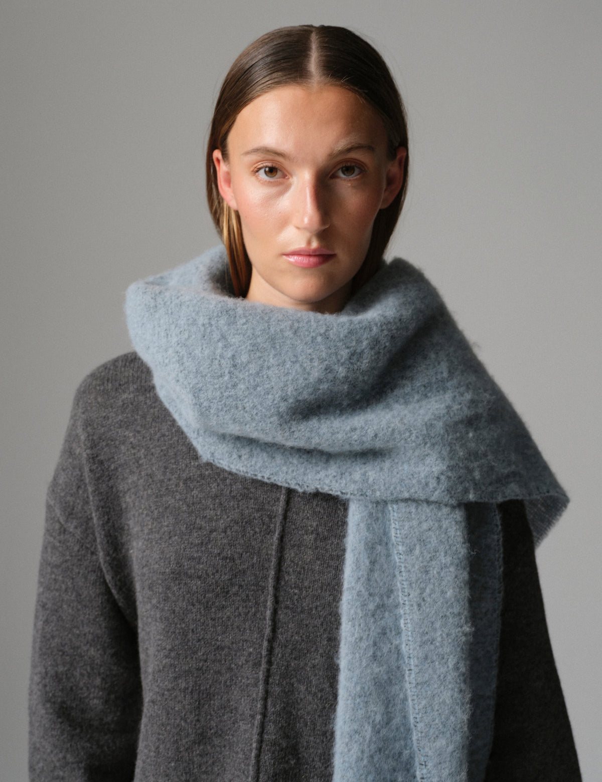 DAY Birger ét Mikkelsen Regina - Fluffy Feel - Tørklæde Accessories 154030 LIGHT SKY