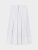 Rima - Poplina - Skirt - Brilliant White