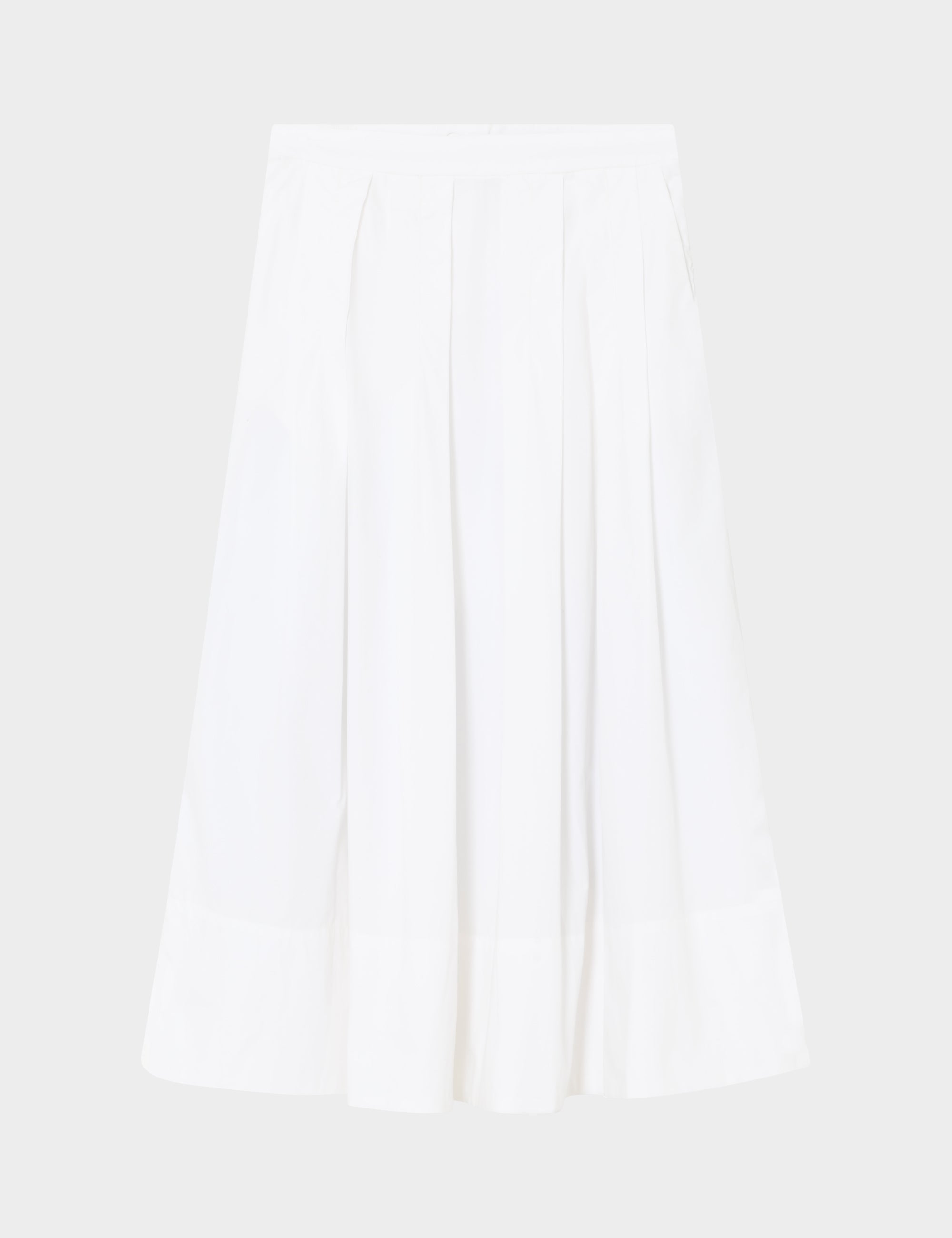 DAY Birger ét Mikkelsen Rima - Poplina Skirt 114001 Brilliant White