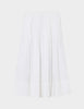 Rima - Poplina - Skirt - Brilliant White