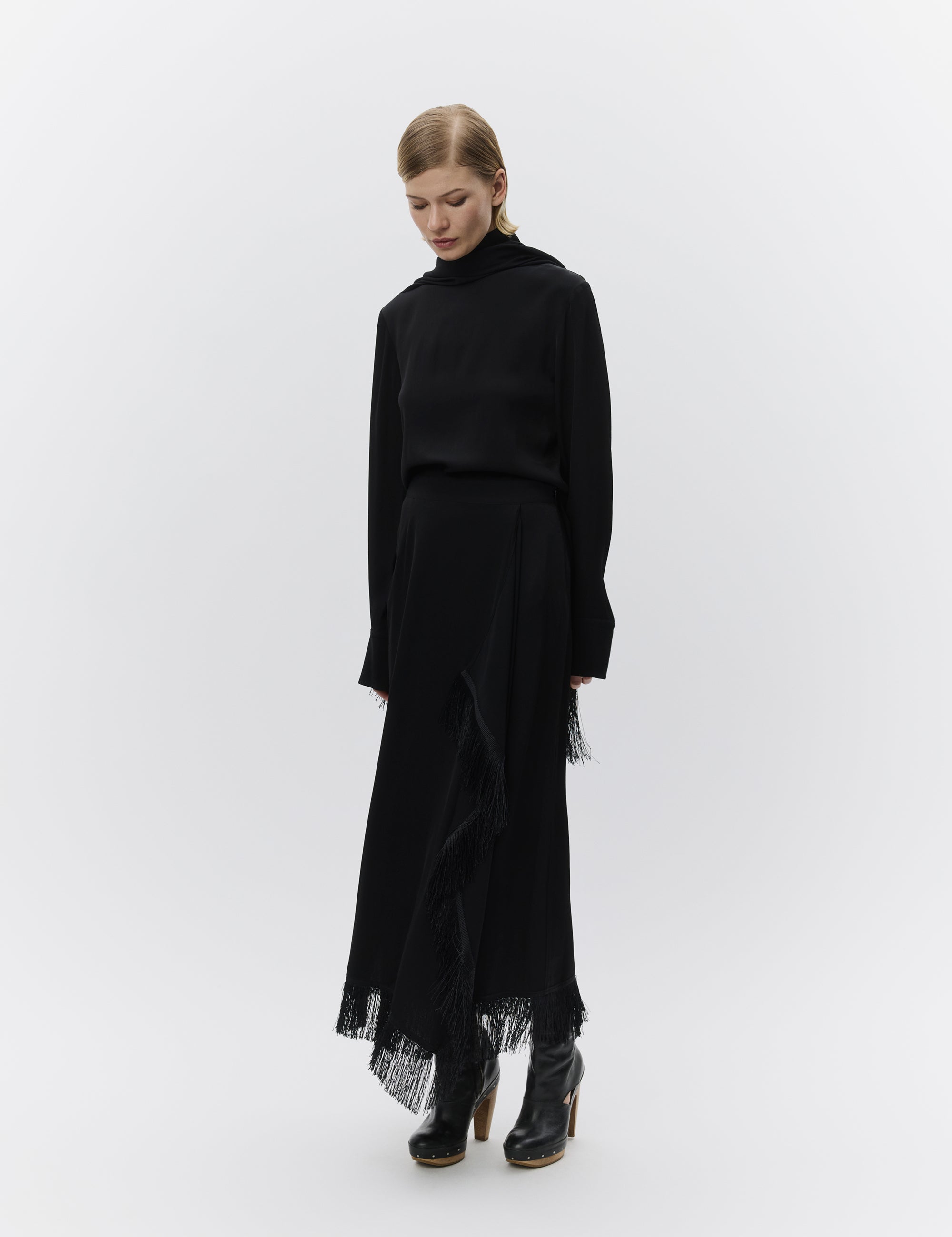 DAY Birger ét Mikkelsen Rios - Matte Crepe - Bluse Bluse 190303 Black