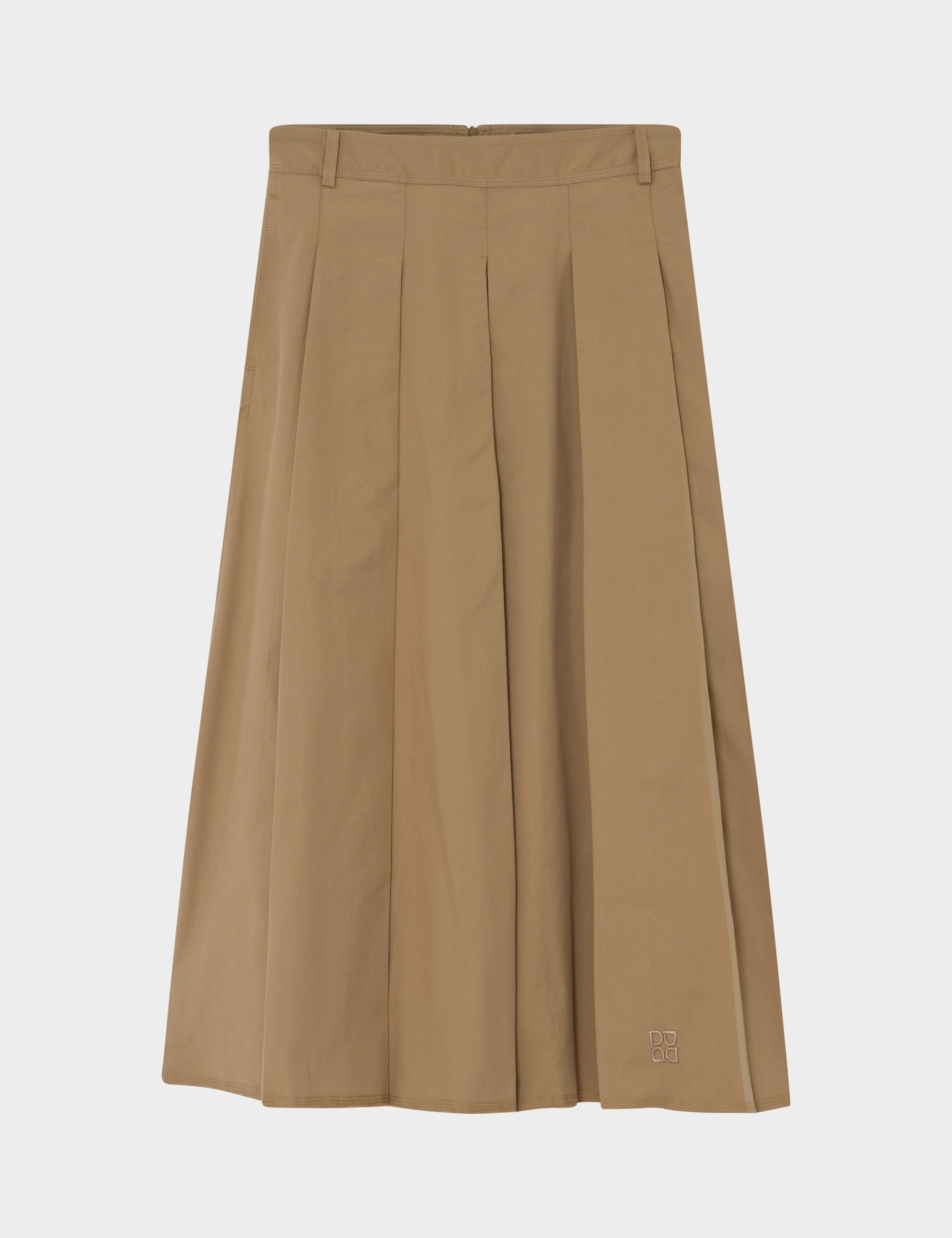 DAY Birger ét Mikkelsen Robb - Canvas Deluxe - Nederdel Skirt 170836 ECRU OLIVE