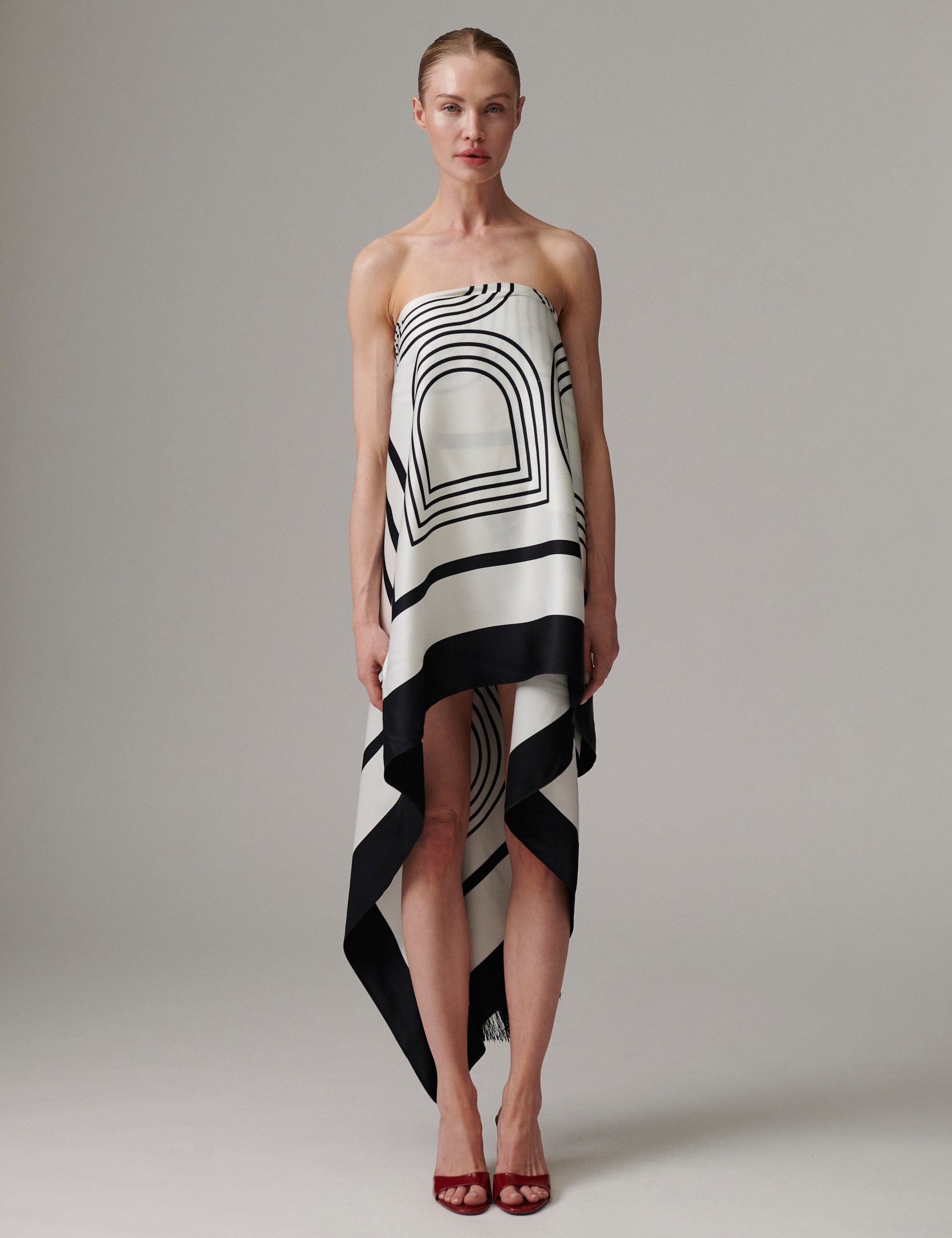 DAY Birger ét Mikkelsen SARY- FLUID VISCOSE - TØRKLÆDE Tørklæde 190303 Black