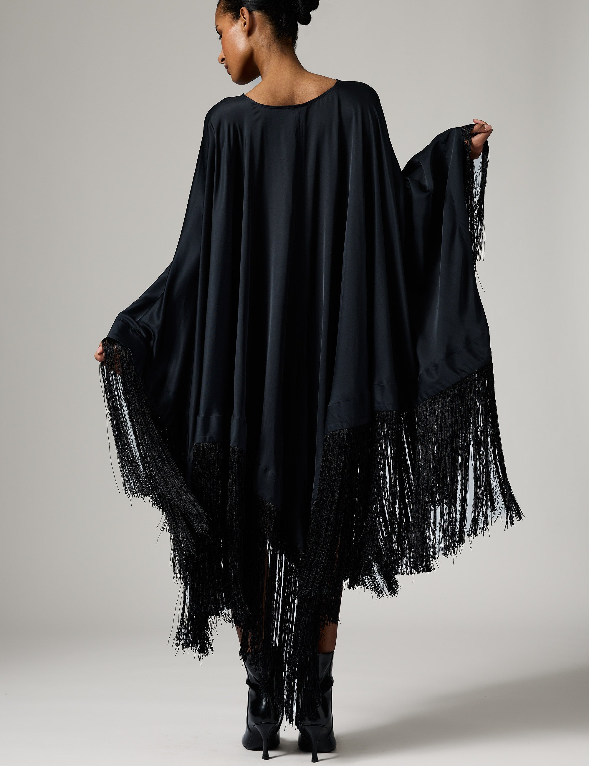 DAY Birger ét Mikkelsen Saxon- Fluid Viscose Tørklæde 190303 Black