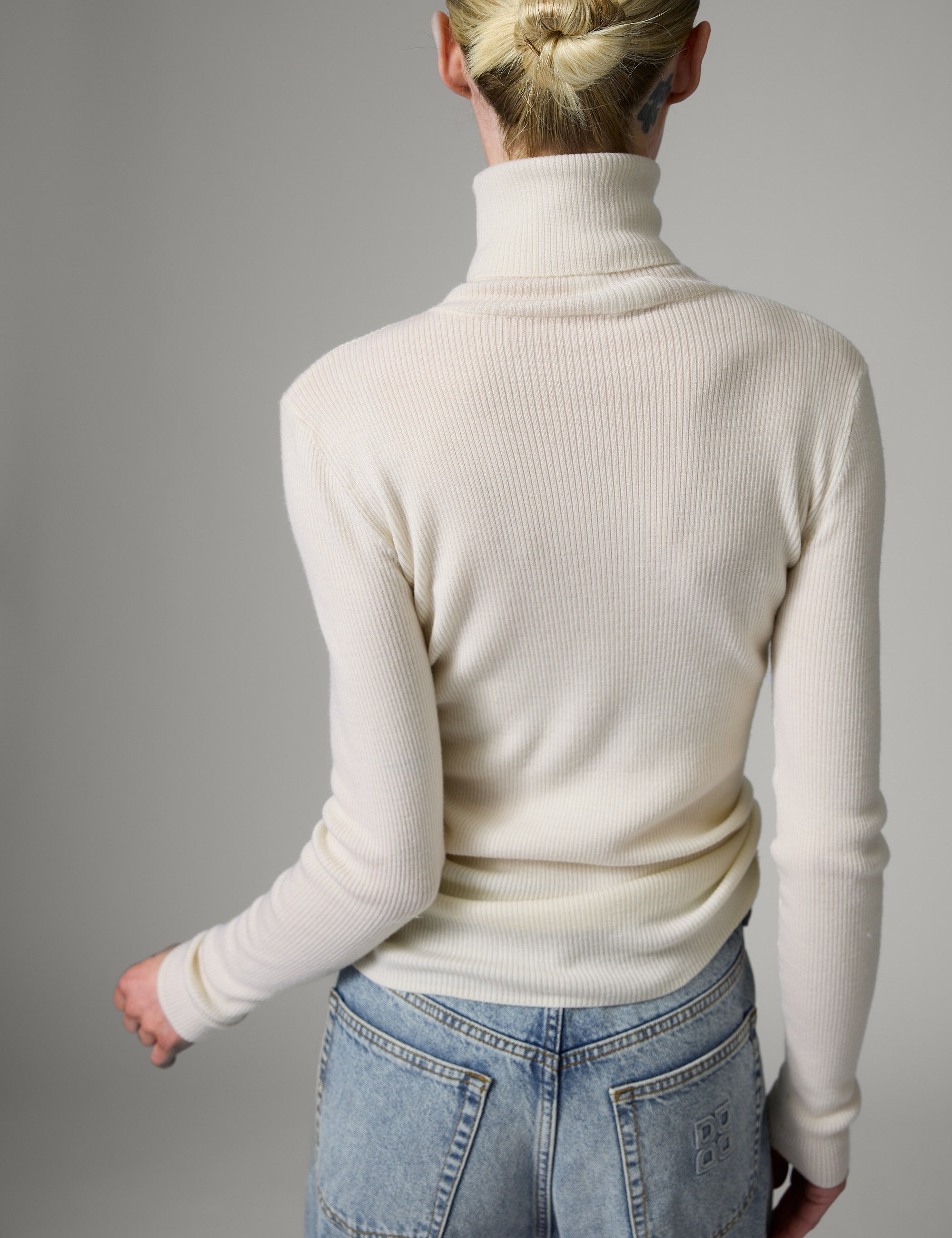 DAY Birger ét Mikkelsen Sierra - Daily Elements Sweater 01002 Ivory Shade