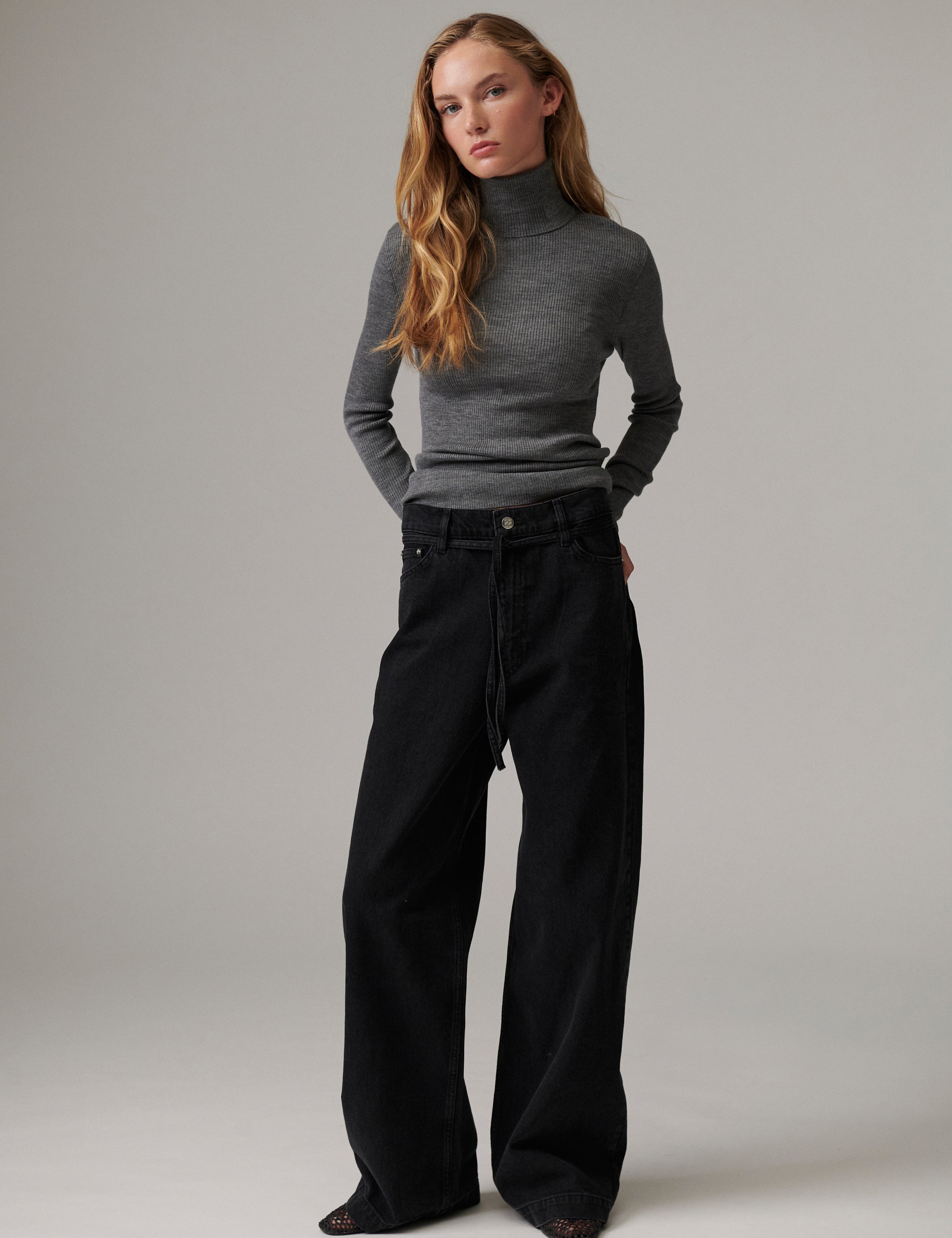 DAY Birger ét Mikkelsen Sierra - Daily Elements - Bluse Bluse 500006 Medium Grey Melange