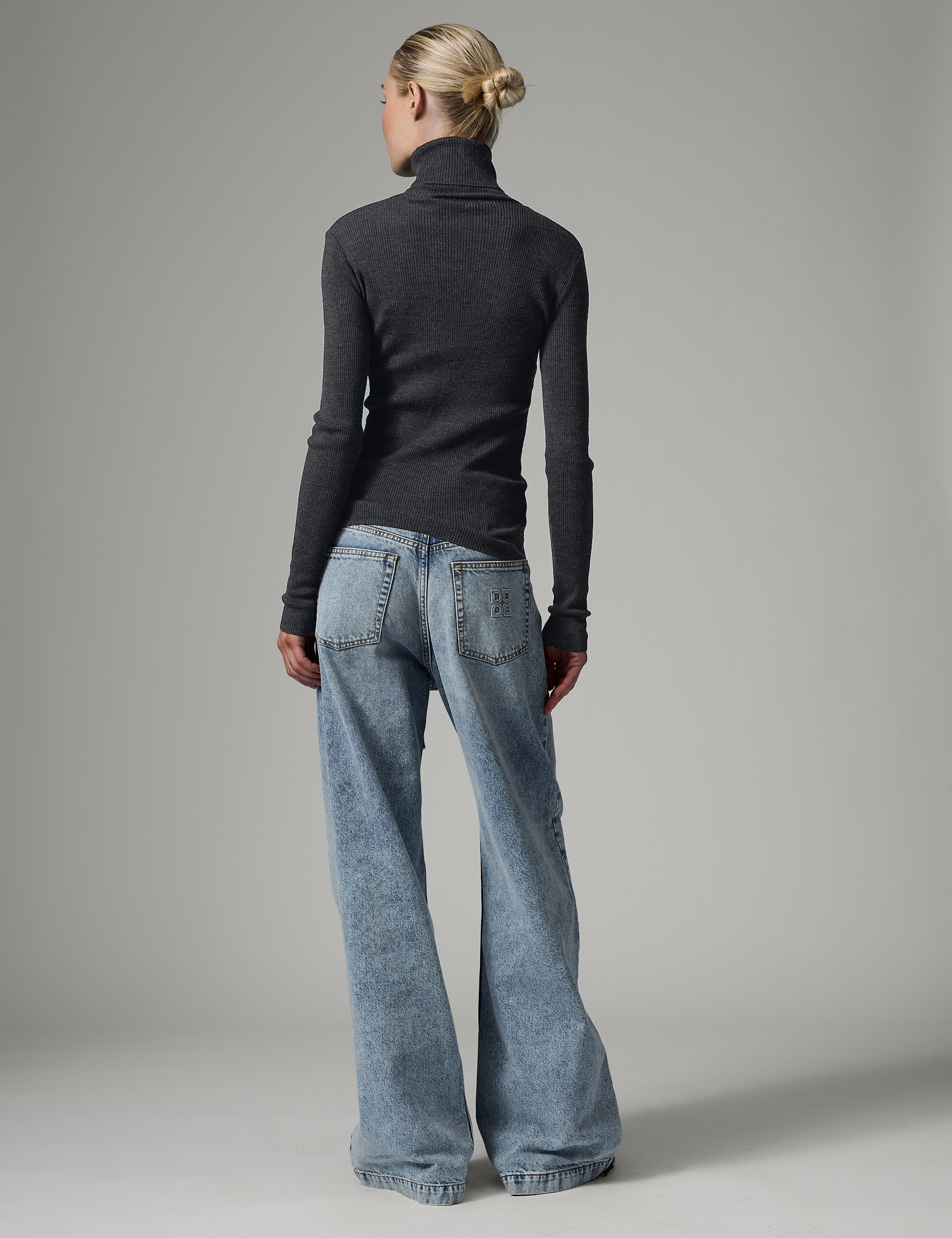 DAY Birger ét Mikkelsen Sierra - Daily Elements - Pullover Sweater 500003 Dark Grey Melange
