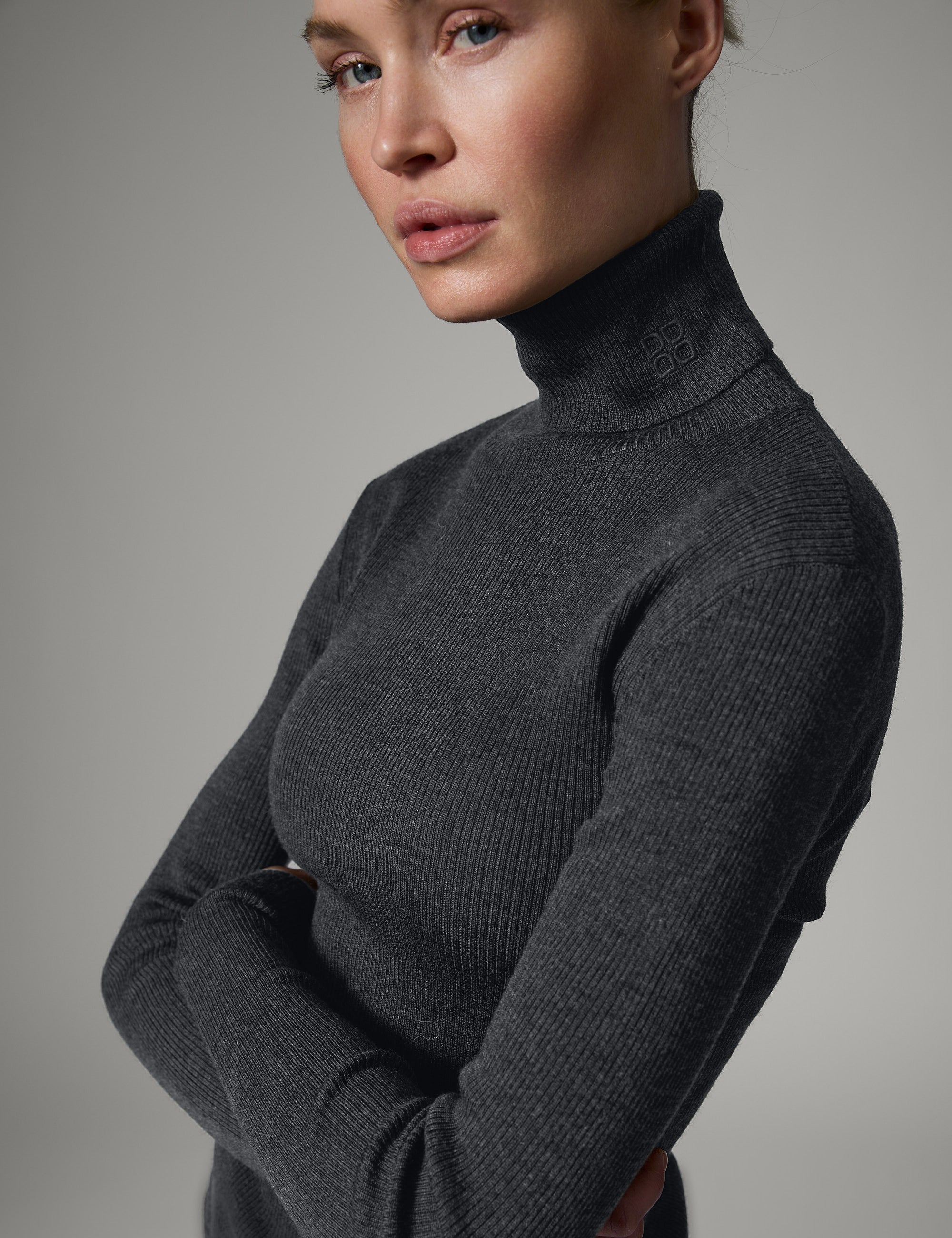 DAY Birger ét Mikkelsen Sierra - Daily Elements - Pullover Sweater 500003 Dark Grey Melange