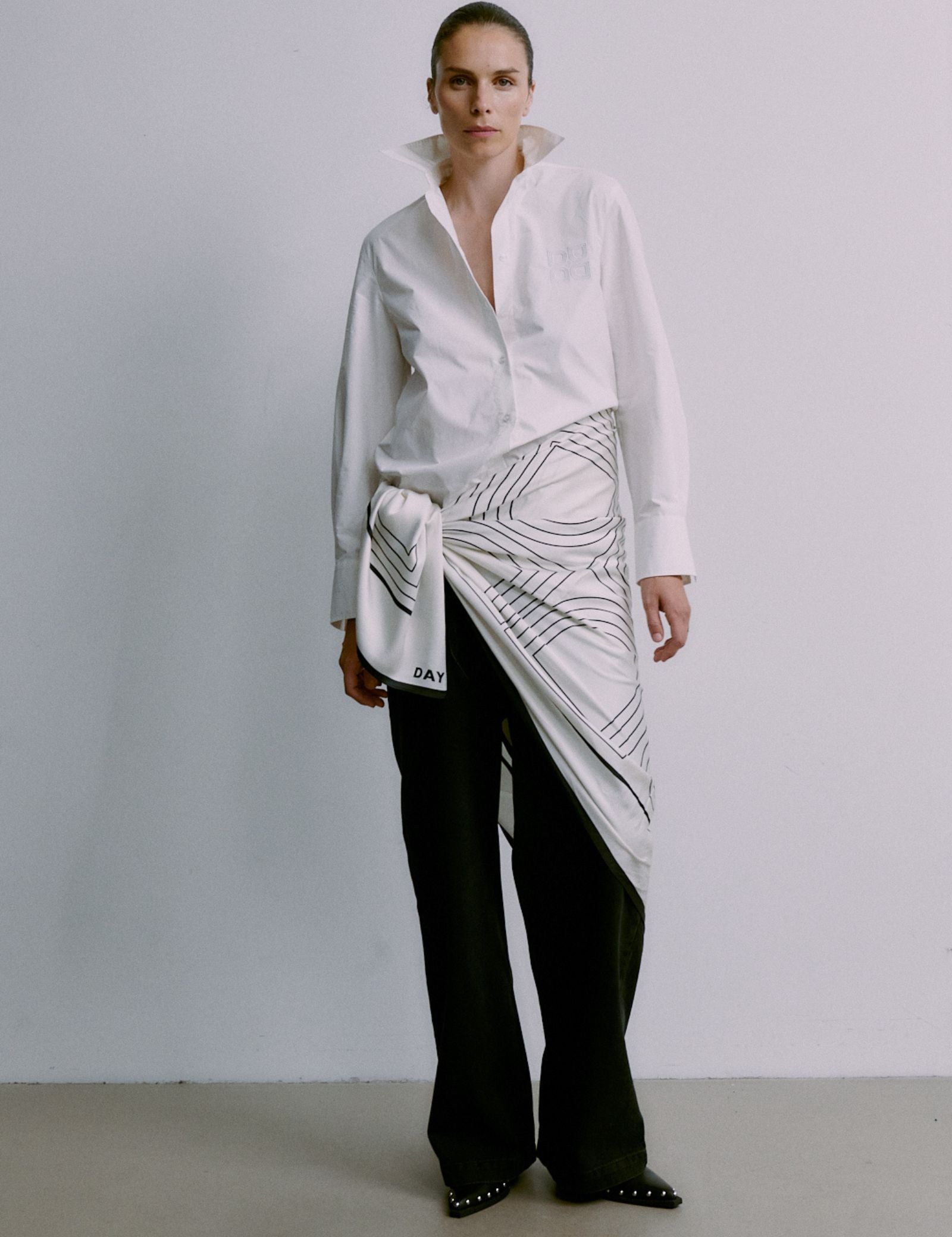 DAY Birger ét Mikkelsen Sille - Daily Scarf Scarves 110104 VANILLA ICE