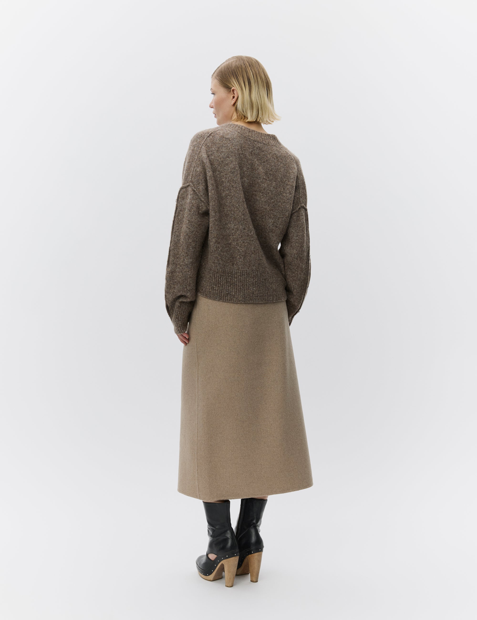 DAY Birger ét Mikkelsen Solange - Cozy Days Pullover 500166 WREN MELANGE