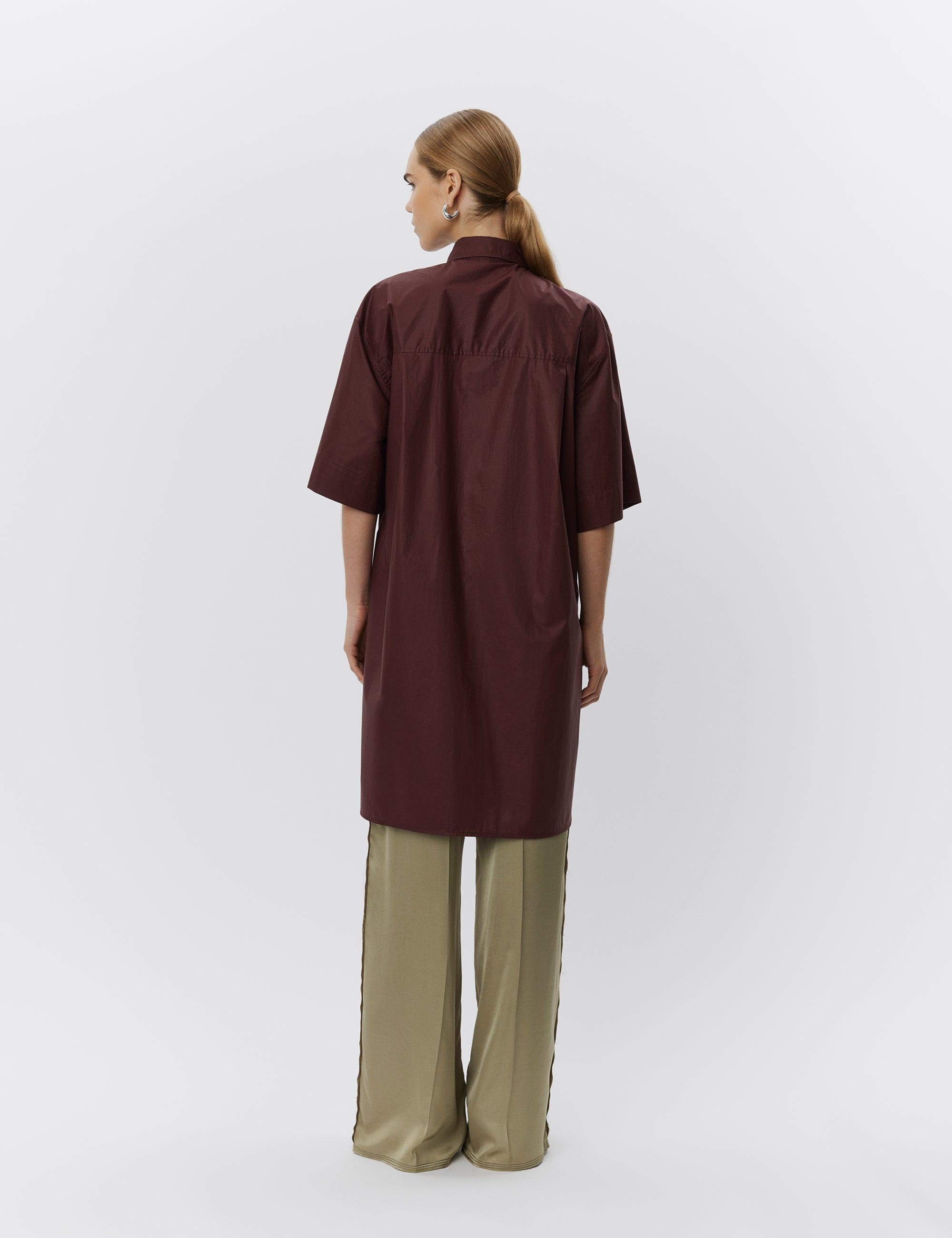 DAY Birger ét Mikkelsen Stanton - Cotton Chintz Kjole 191317 Bitter Chocolate