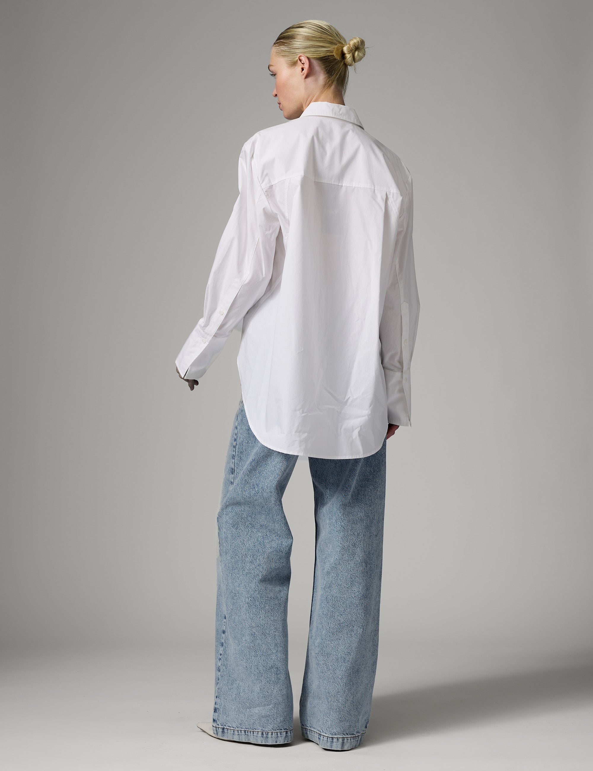DAY Birger ét Mikkelsen Stella Pocket- Poplina - Skjorte Bluse 110601 Bright White