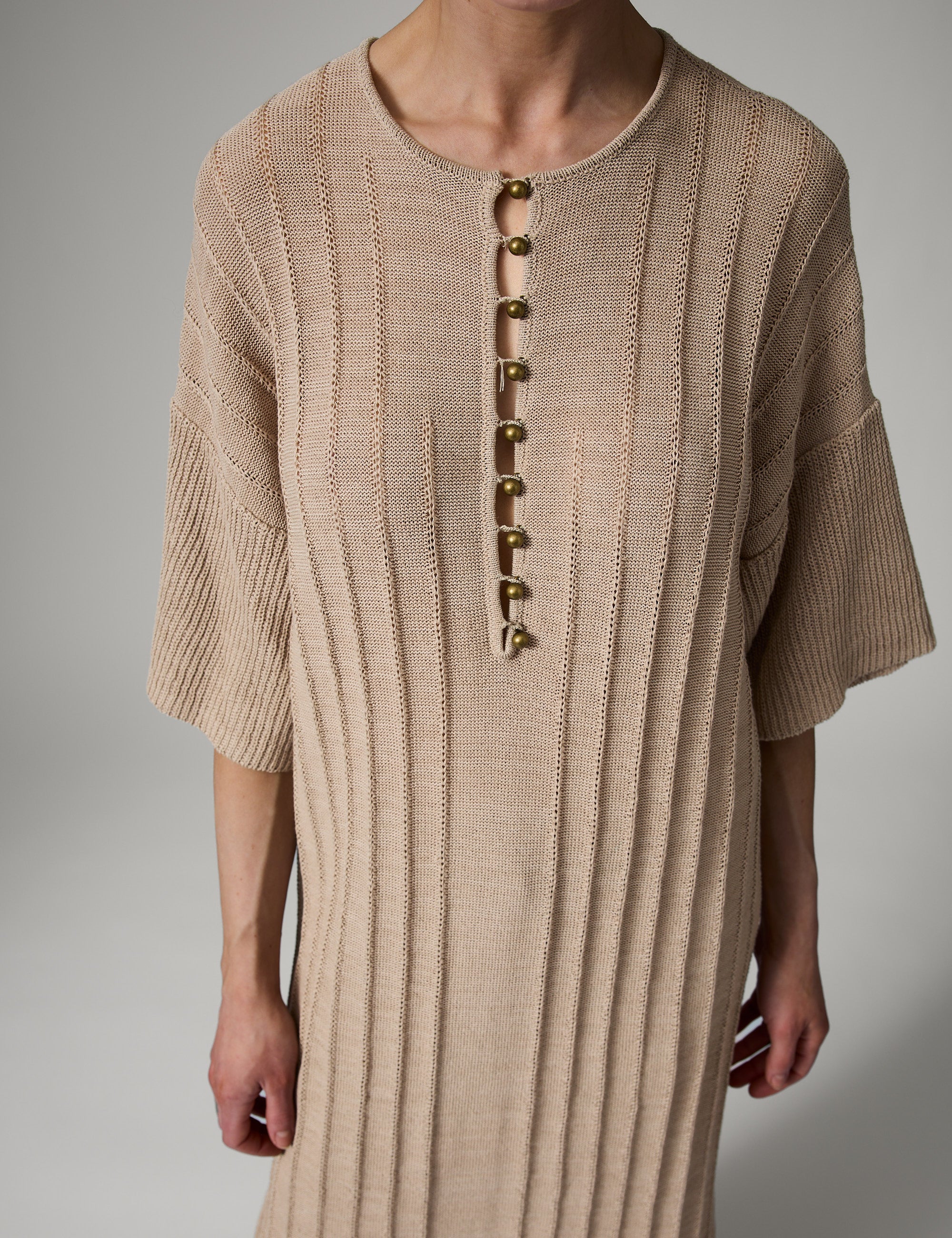 DAY Birger ét Mikkelsen Stellan - Summer Linen Kjole 161407 COBBLESTONE