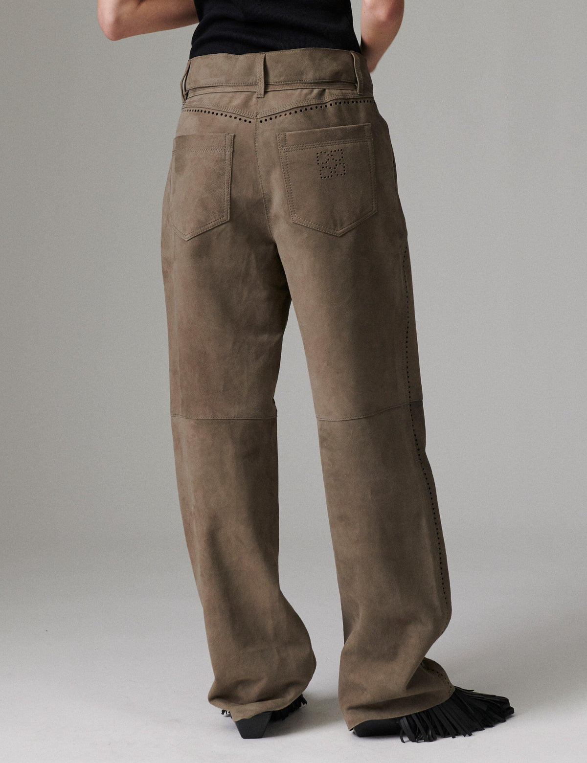 DAY Birger ét Mikkelsen Tamara - Light Suede - Bukser Bukser 181112 Walnut