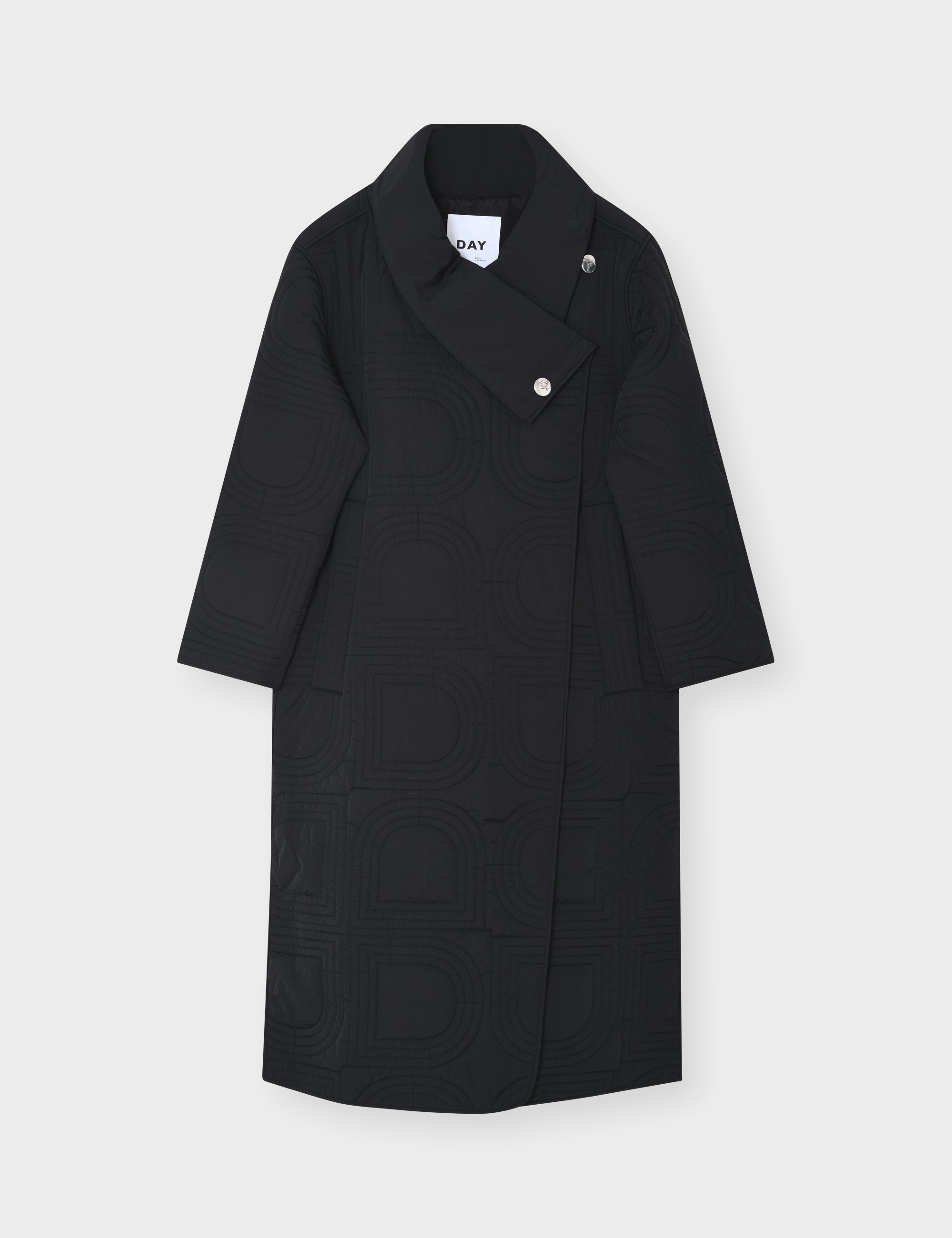 DAY Birger ét Mikkelsen Teme - Rhombus Quilt Jackets 190303 BLACK