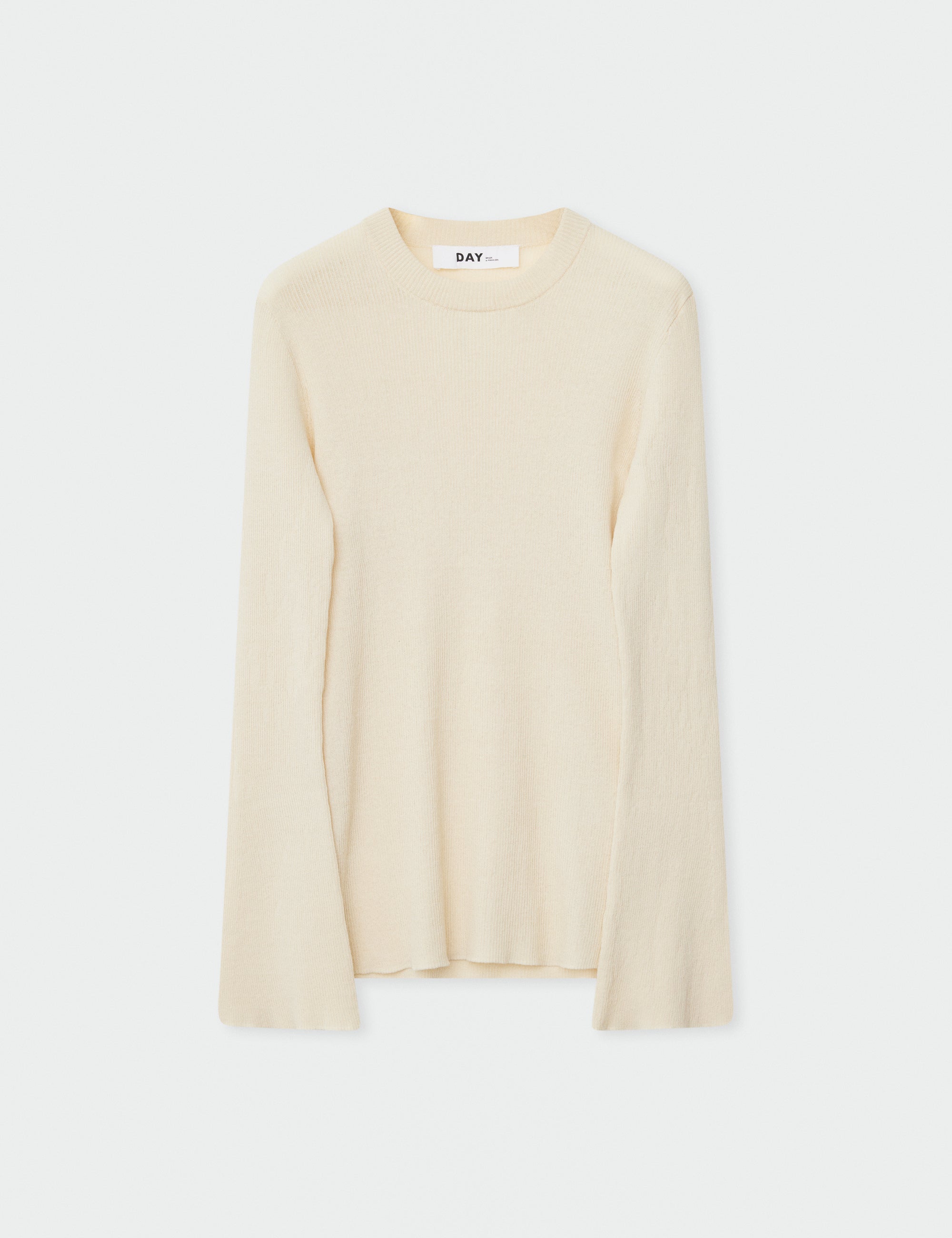 DAY Birger ét Mikkelsen Teran - Cotton Base Sweater 120110 Pistachio Shell